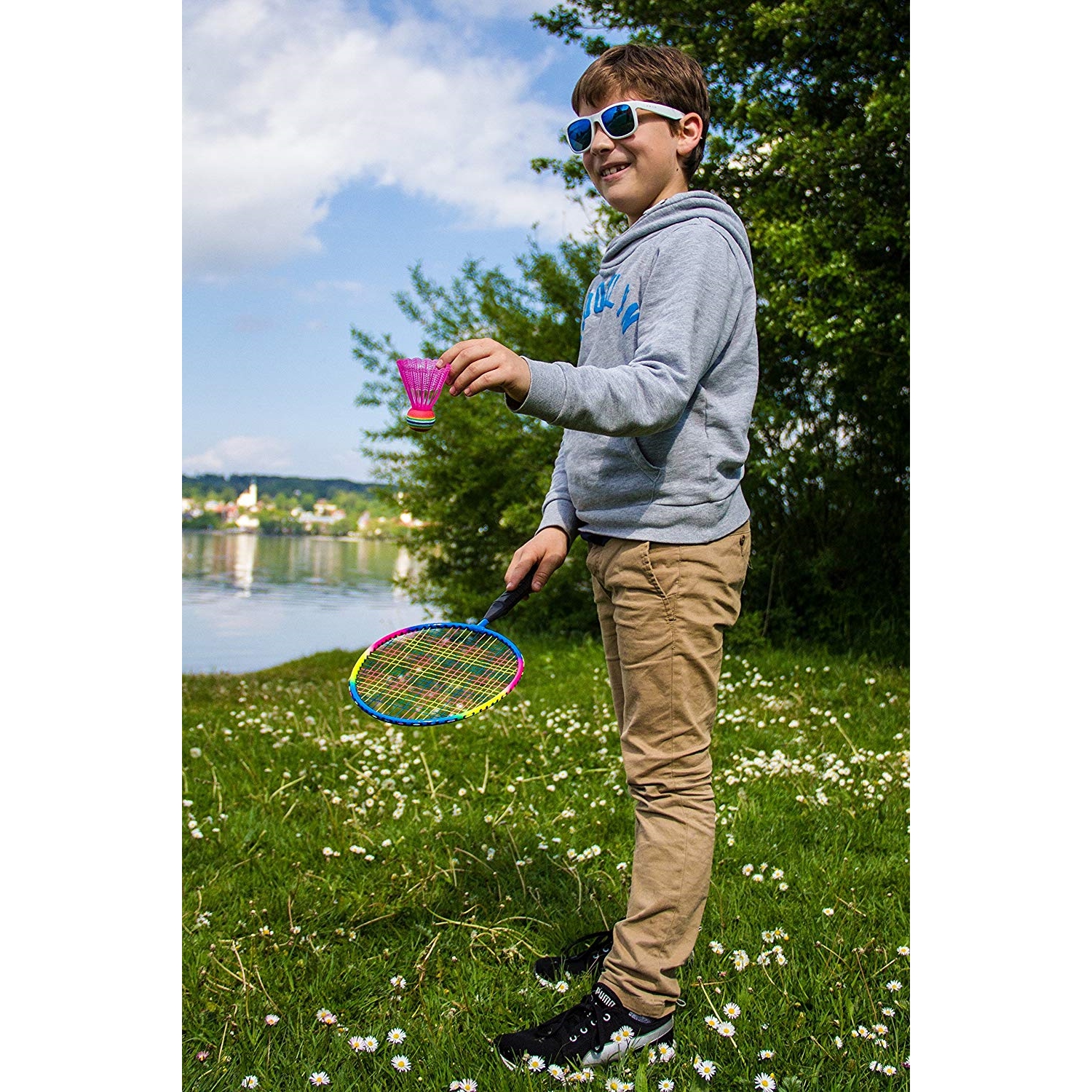 Schildkröt 970901 Sk Badminton Set Junior im Headcover 2 Schläger