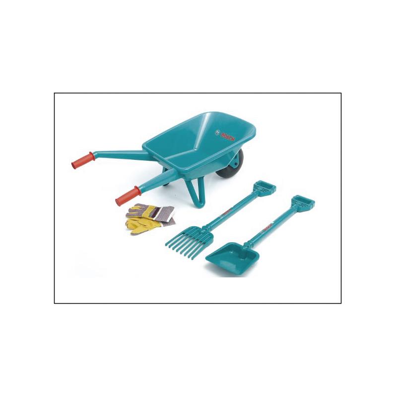 Theo Klein 2752 BOSCH Gartenset mit Schubkarre. 4tlg.