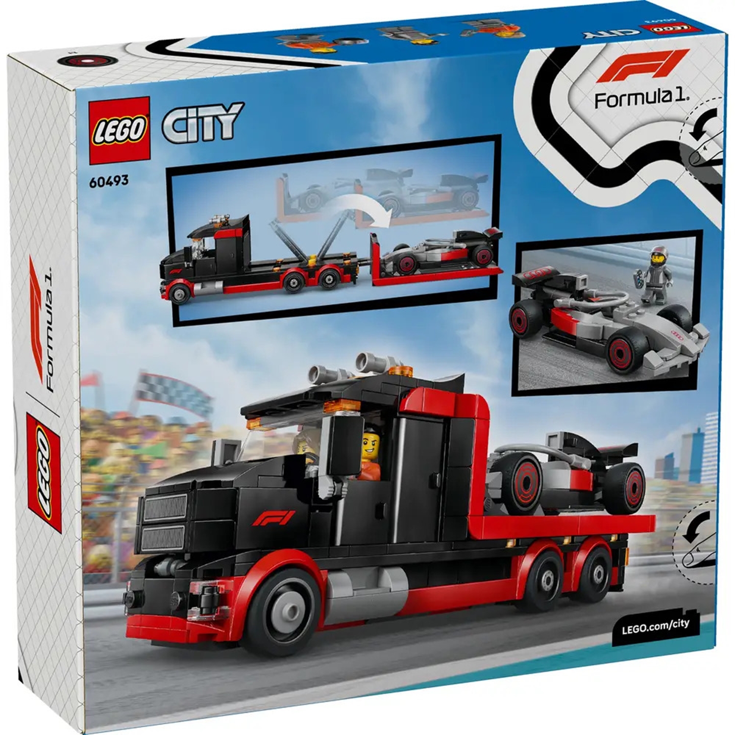 LEGO 60493 F1® Truck mit Audi F1® Rennw
