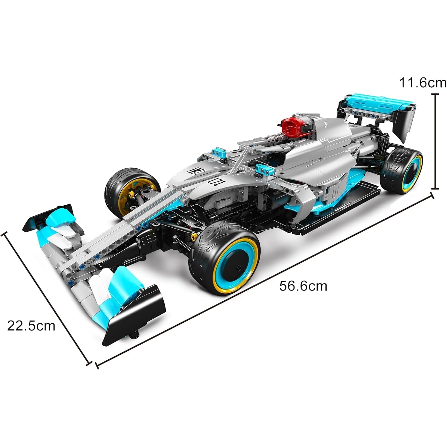 Mould King 13171 RC Rennwagen AMG F1