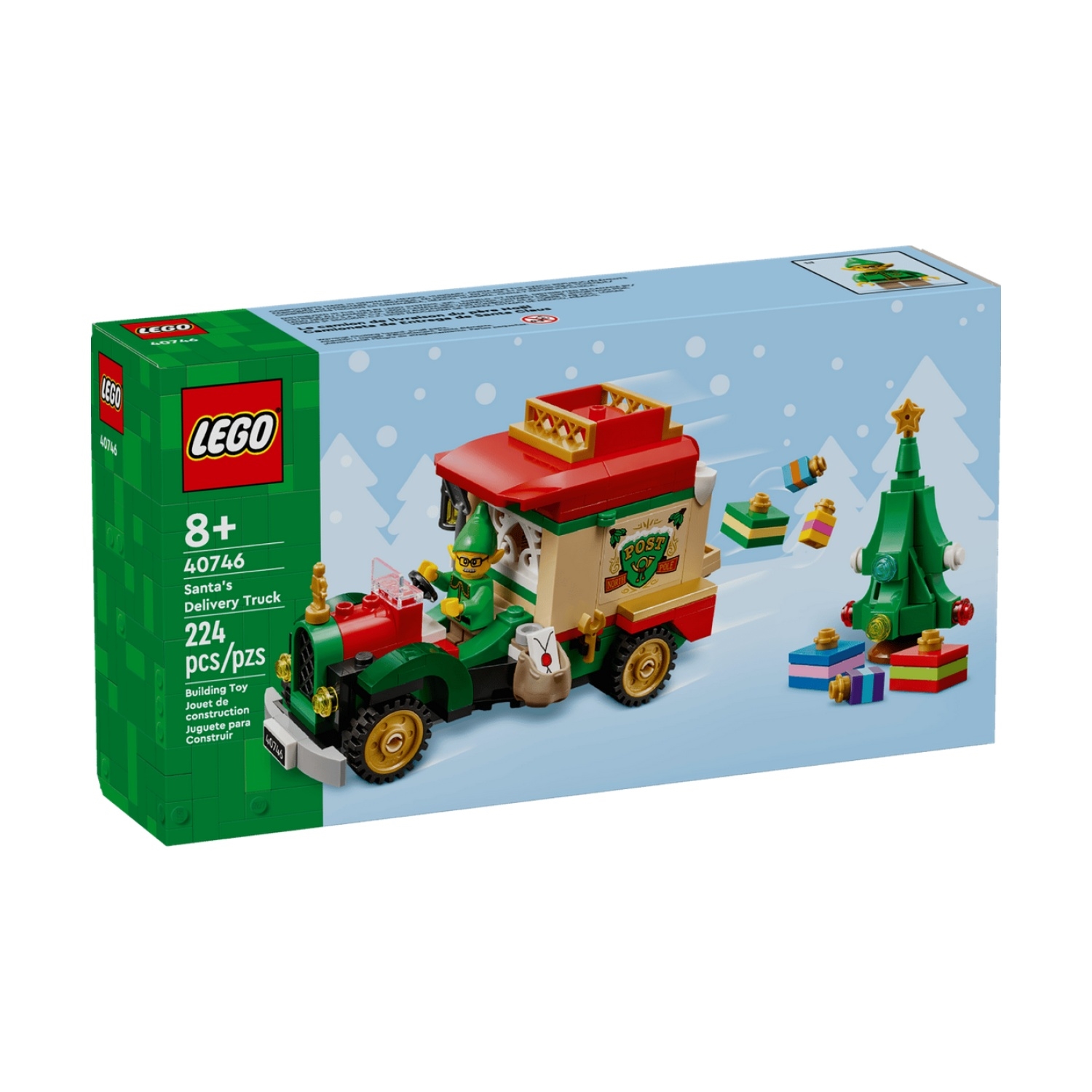 LEGO 40746 Lieferwagen des Weihnachtsmanns