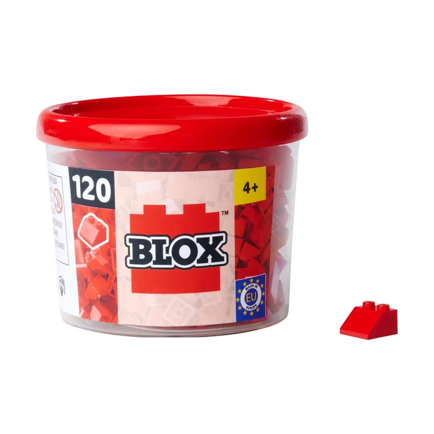 Androni Giocattoli 104114555 Blox 120 Dachsteine rot