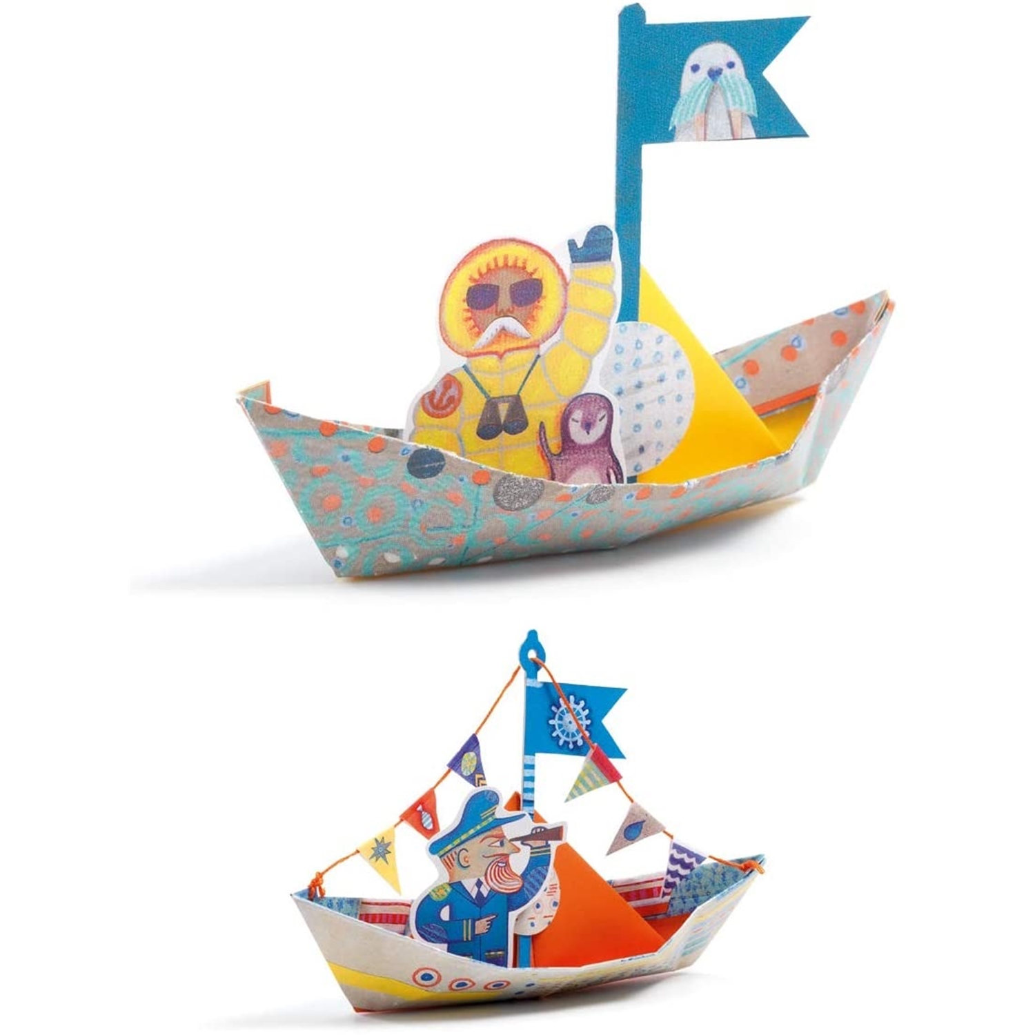 Djeco DJ08779 Origami: Origami Schiffe