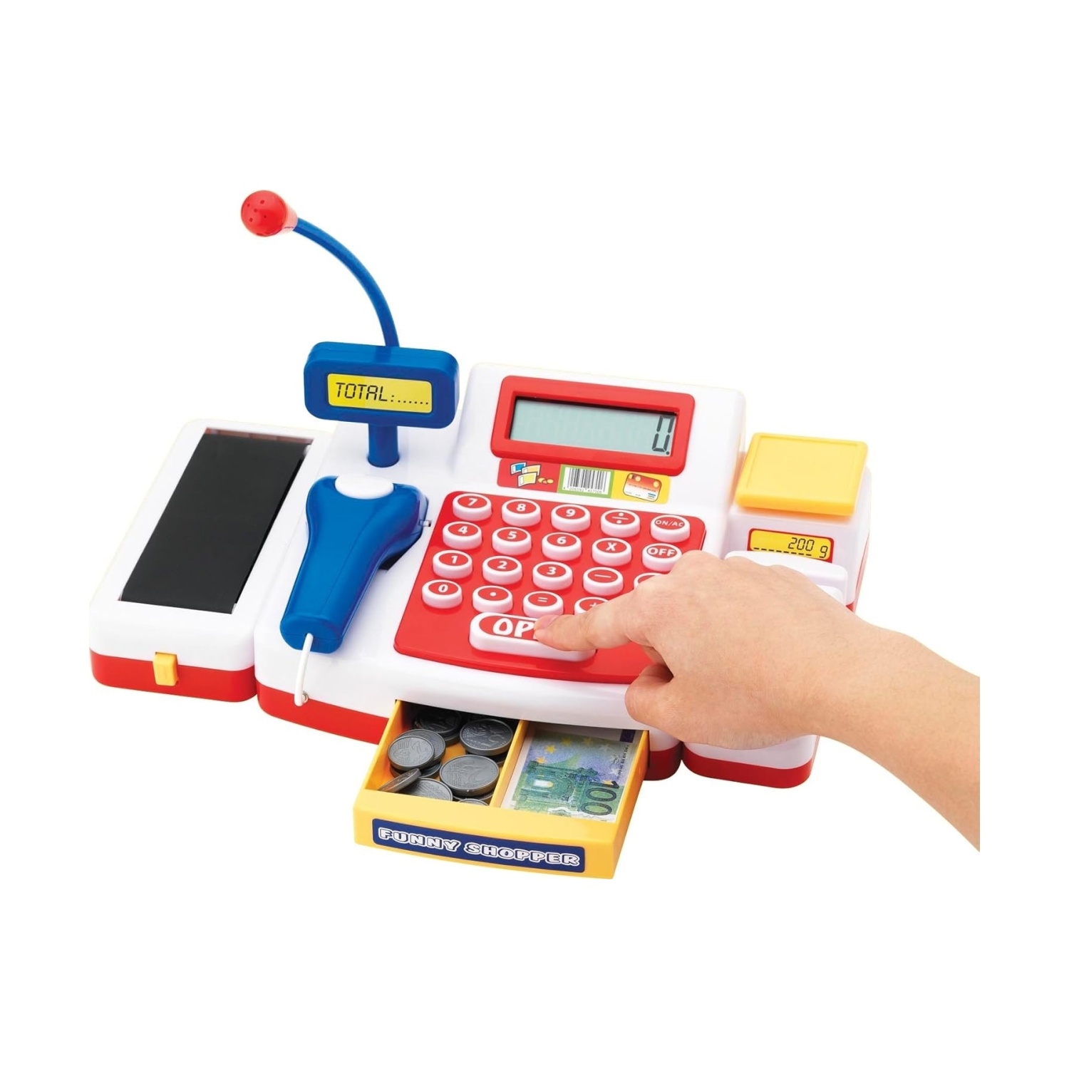 Simba Toys 104525700 Supermarktkasse mit Scanner
