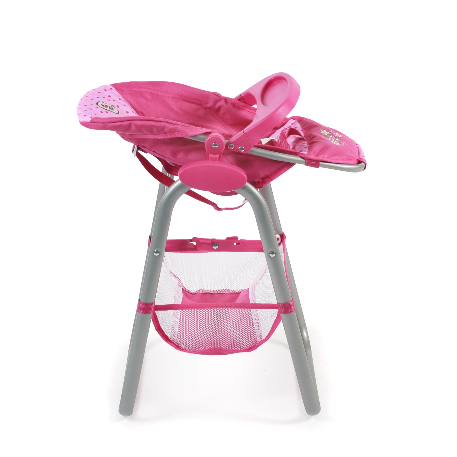 Bayer Chic 2000 655-31 Puppen-Hochstuhl, Dots Pink