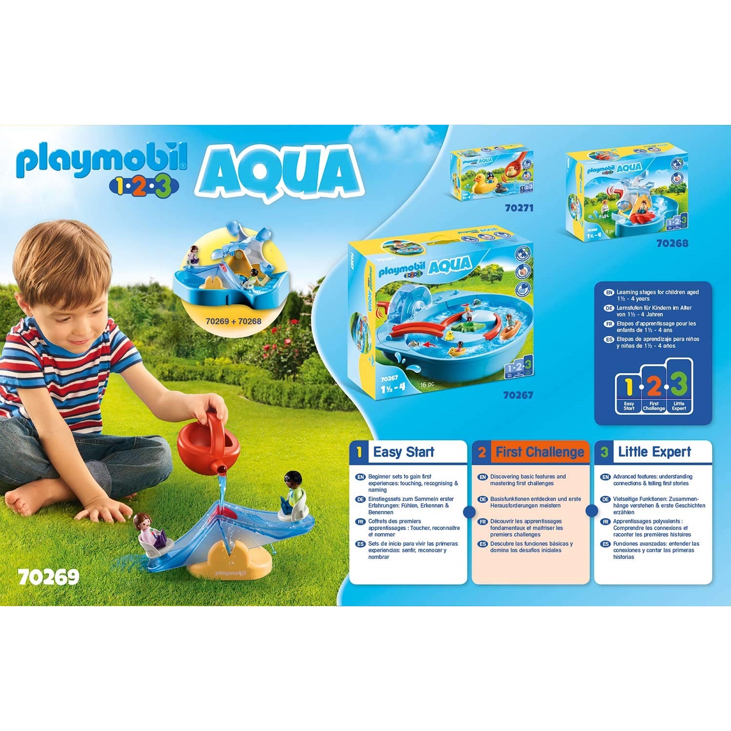 PLAYMOBIL 70269 Wasserwippe mit Gießkanne