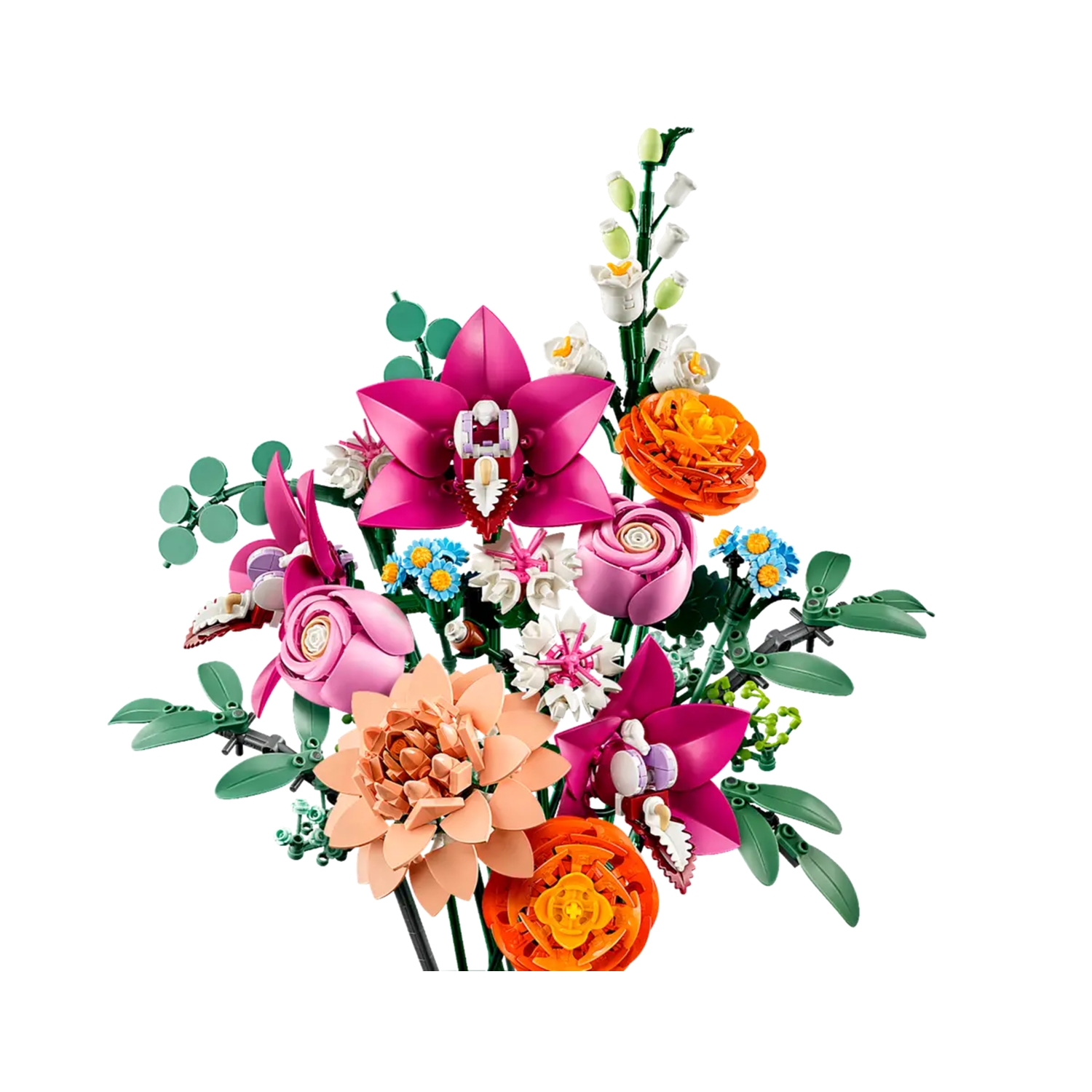 LEGO 10342 Schöner Rosafarbener Blumenstrauß