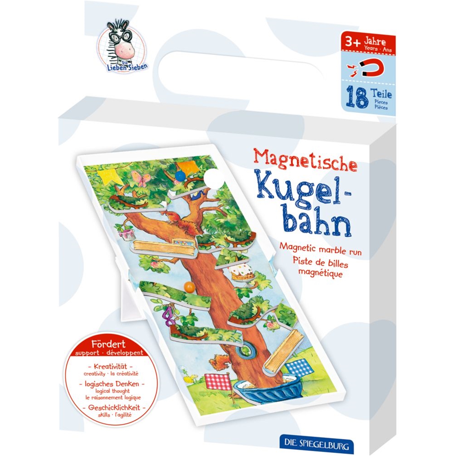 Coppenrath Verlag 17283 Magnetische Kugelbahn Die Lieben Sieben