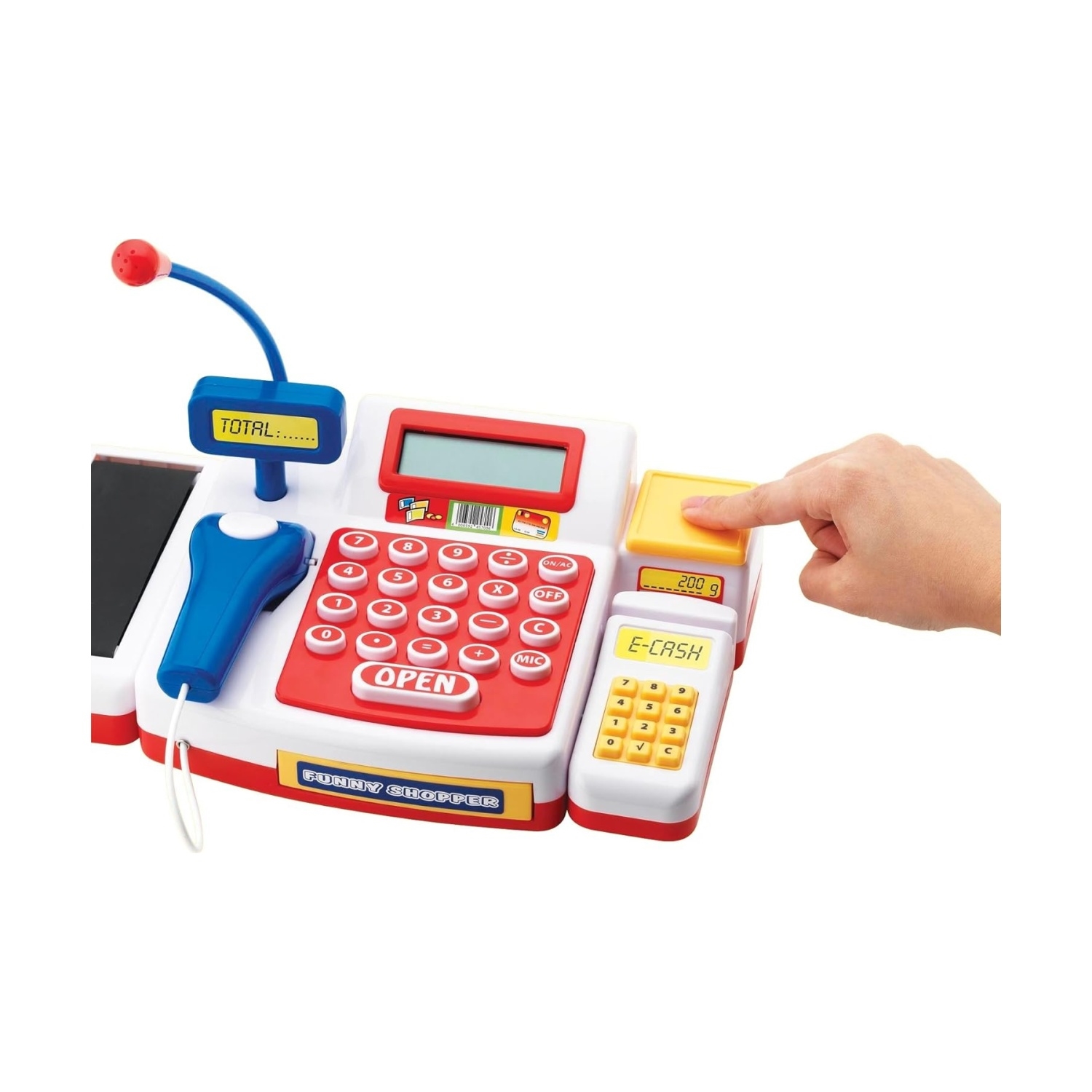 Simba Toys 104525700 Supermarktkasse mit Scanner