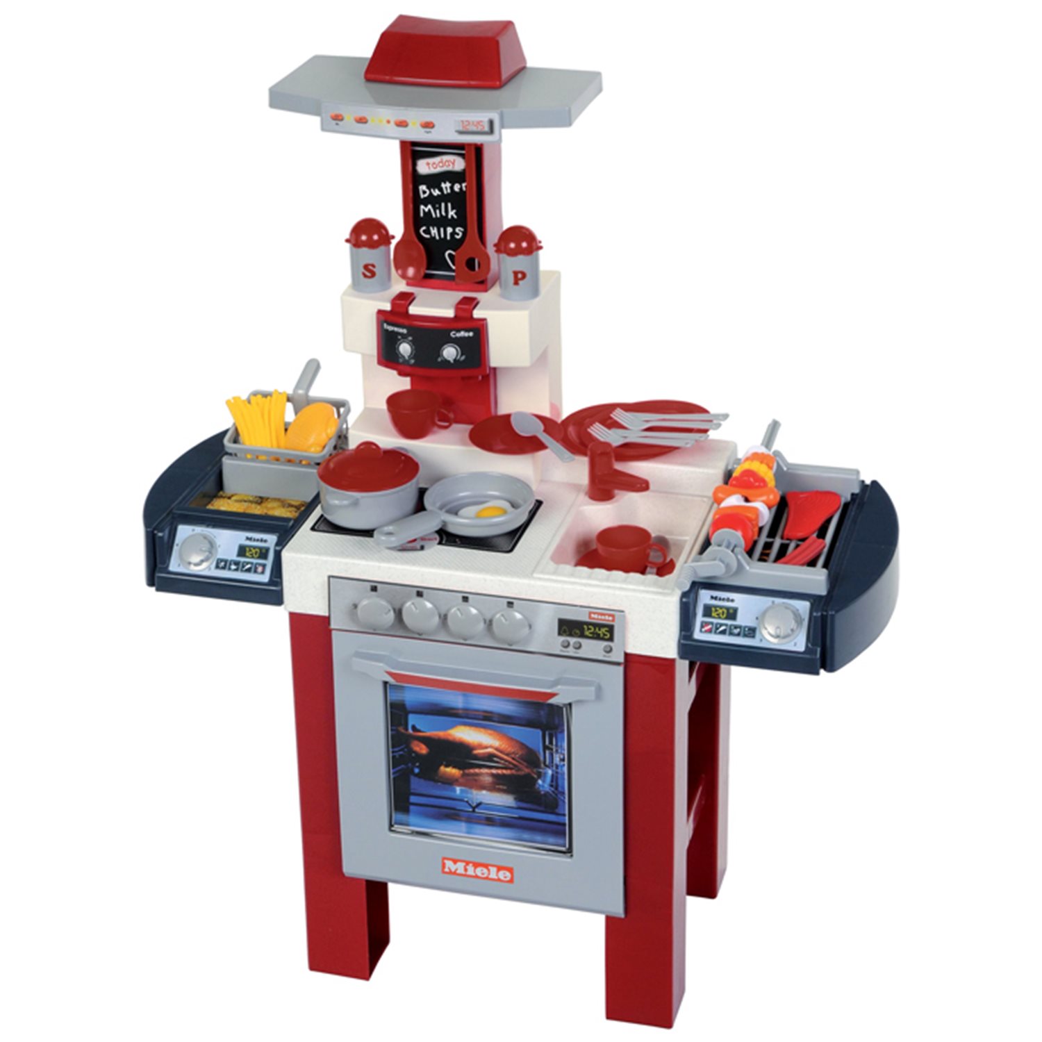 Theo Klein 9130 Miele Küche mit Grill und Friteuse