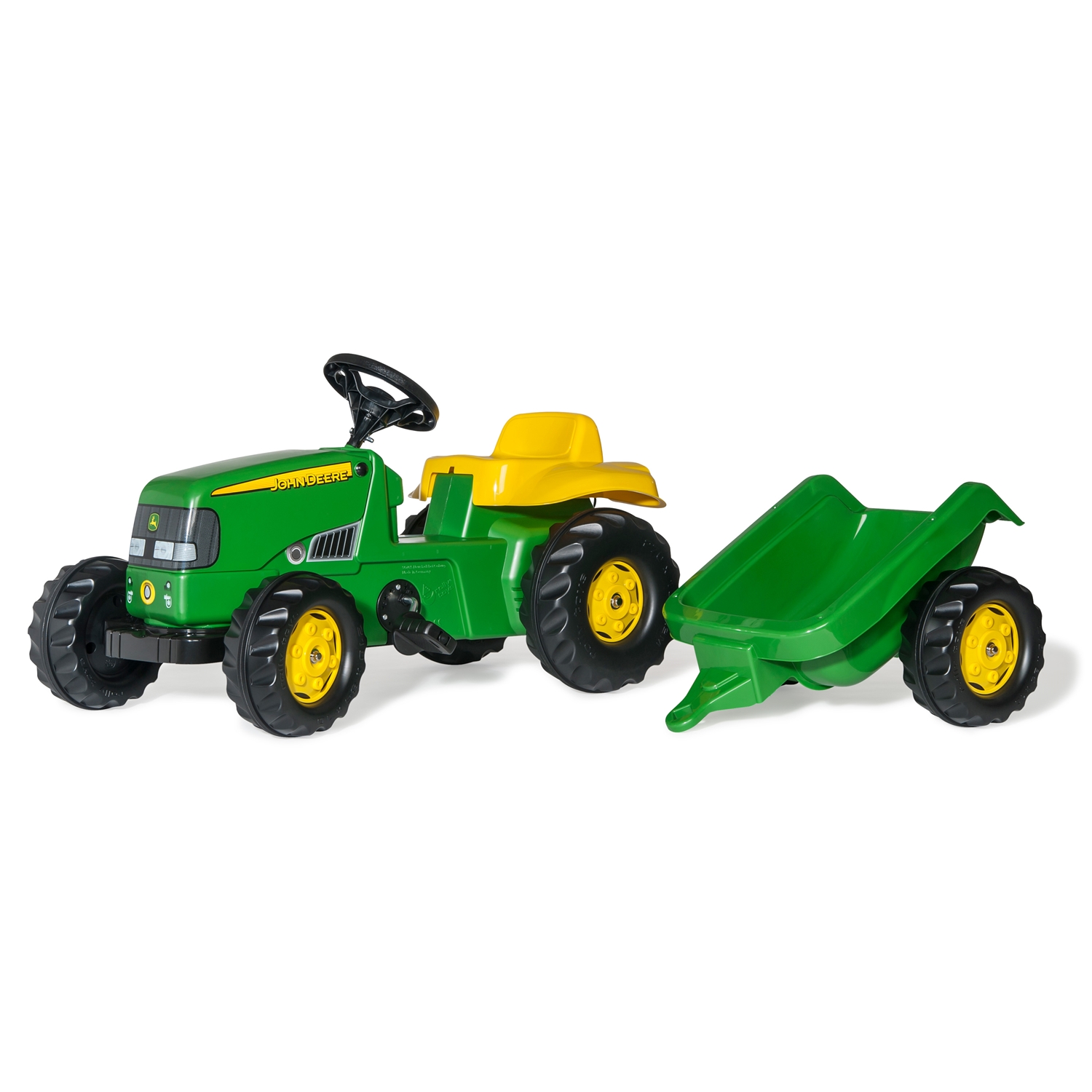 Rolly Toys 012190 RollyKid John Deere und Anhänger