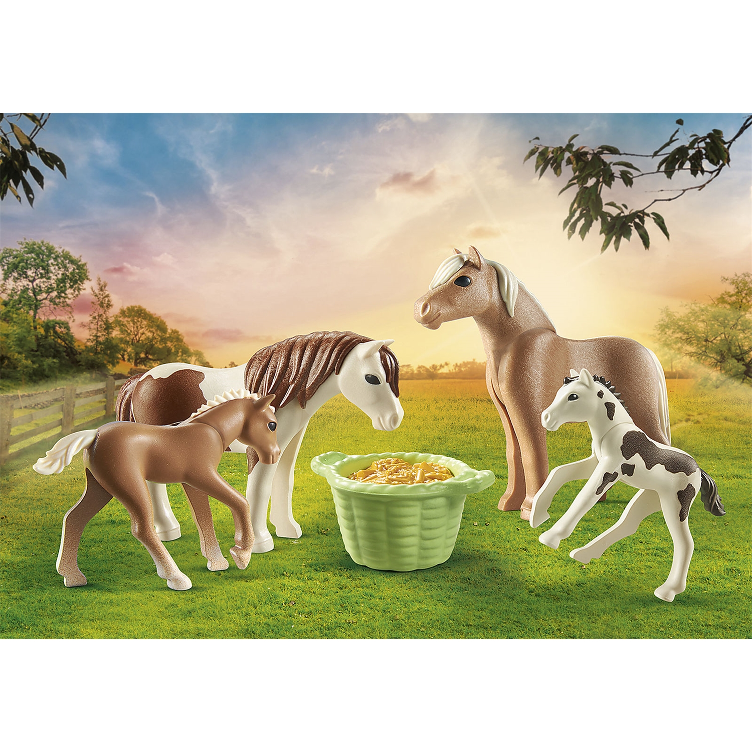 PLAYMOBIL 71000 Country 2 Island Ponys mit Fohlen