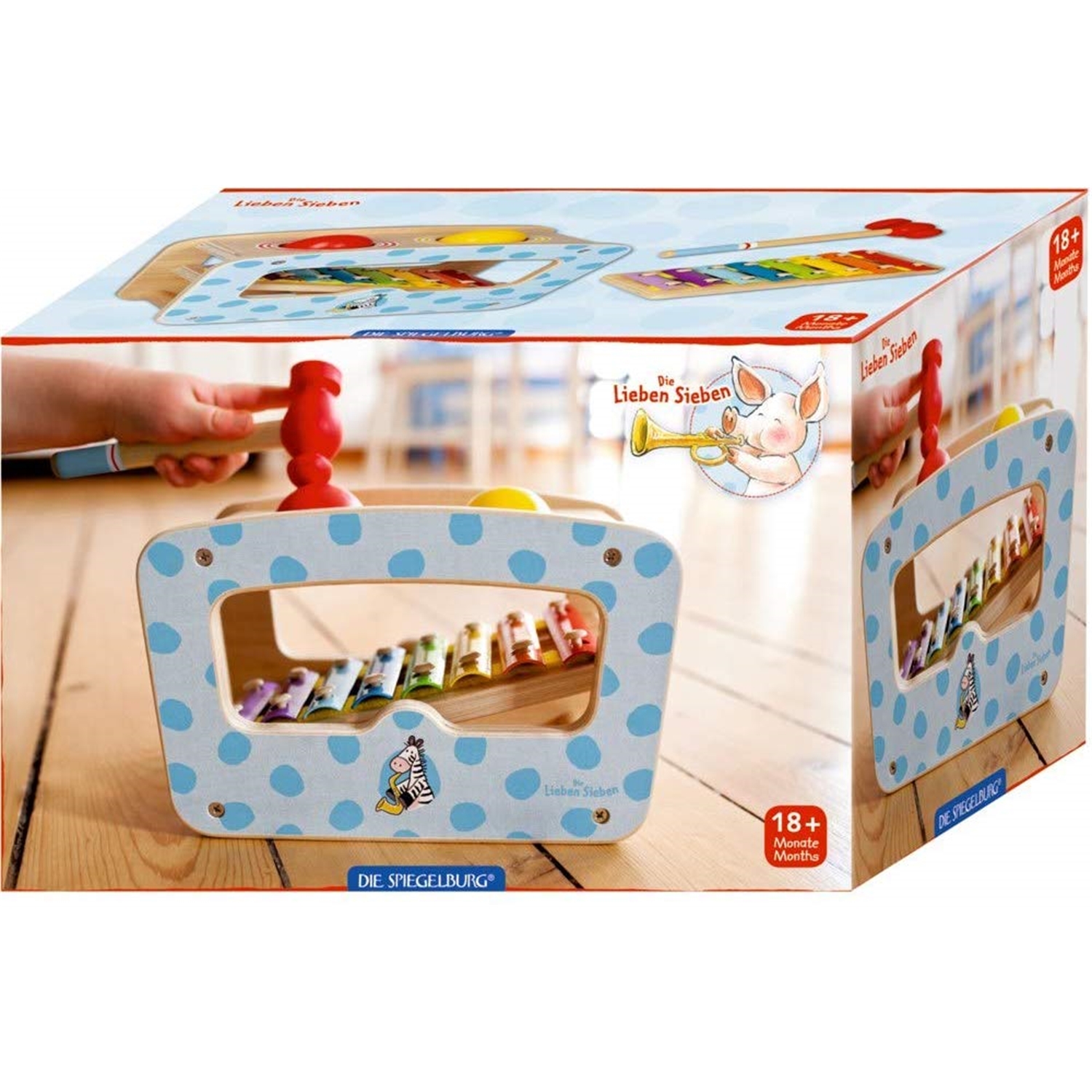 Coppenrath Verlag 15141 Klopfbank mit Glockenspiel Coppenrath Verlag 15141 Klopfbank mit Glockenspiel