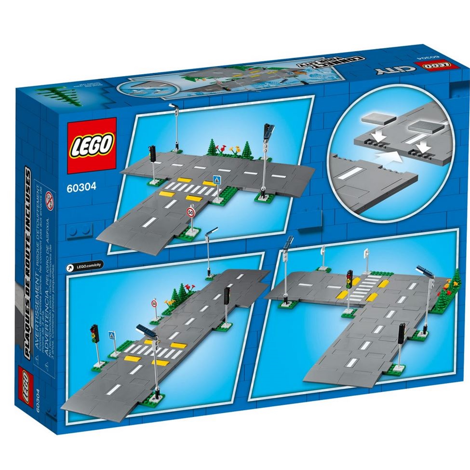 LEGO 60304 City Straßenkreuzung mit Ampeln