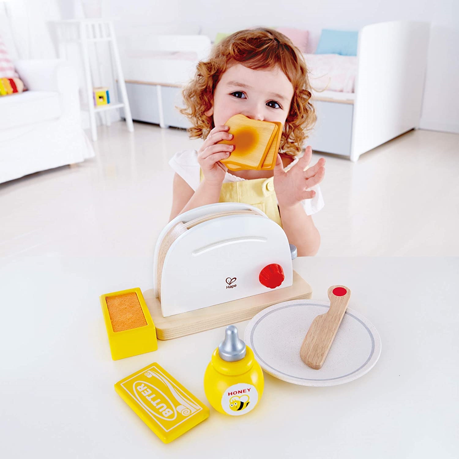 Hape E3148 Pop- up -Toatser-Set