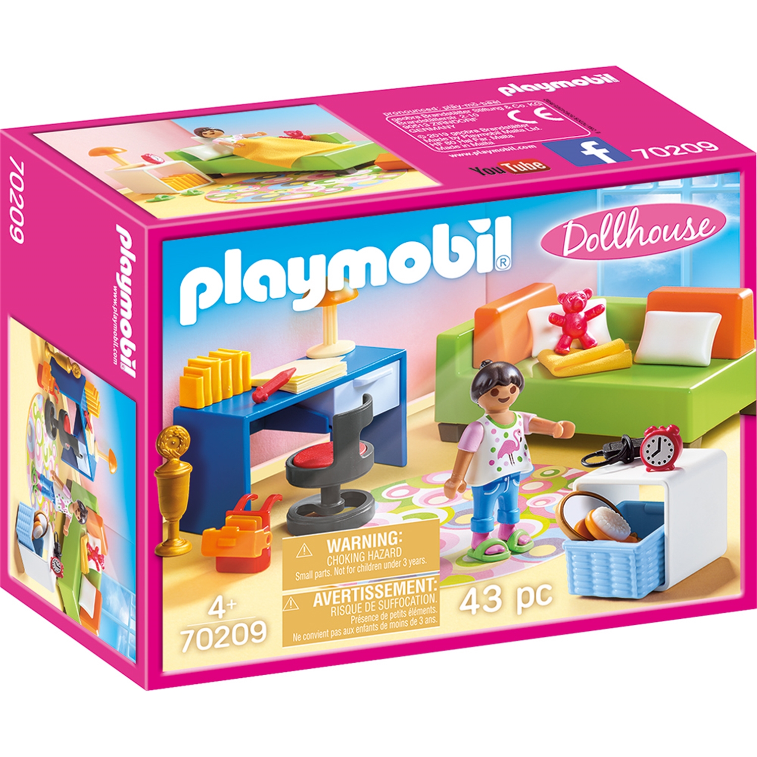PLAYMOBIL 70209 Jugendzimmer Dollhouse