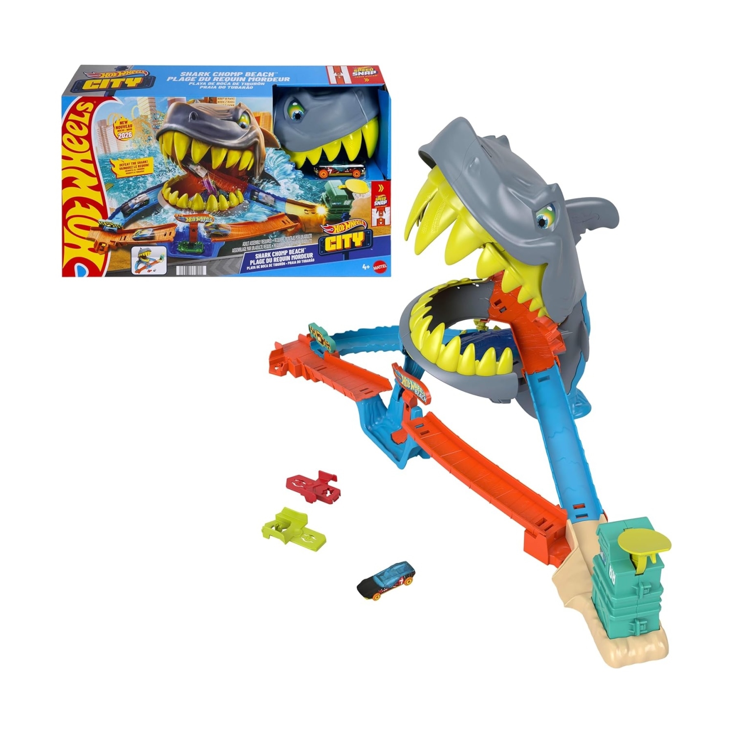 Mattel JHL96 Hot Wheels City Shark Beach