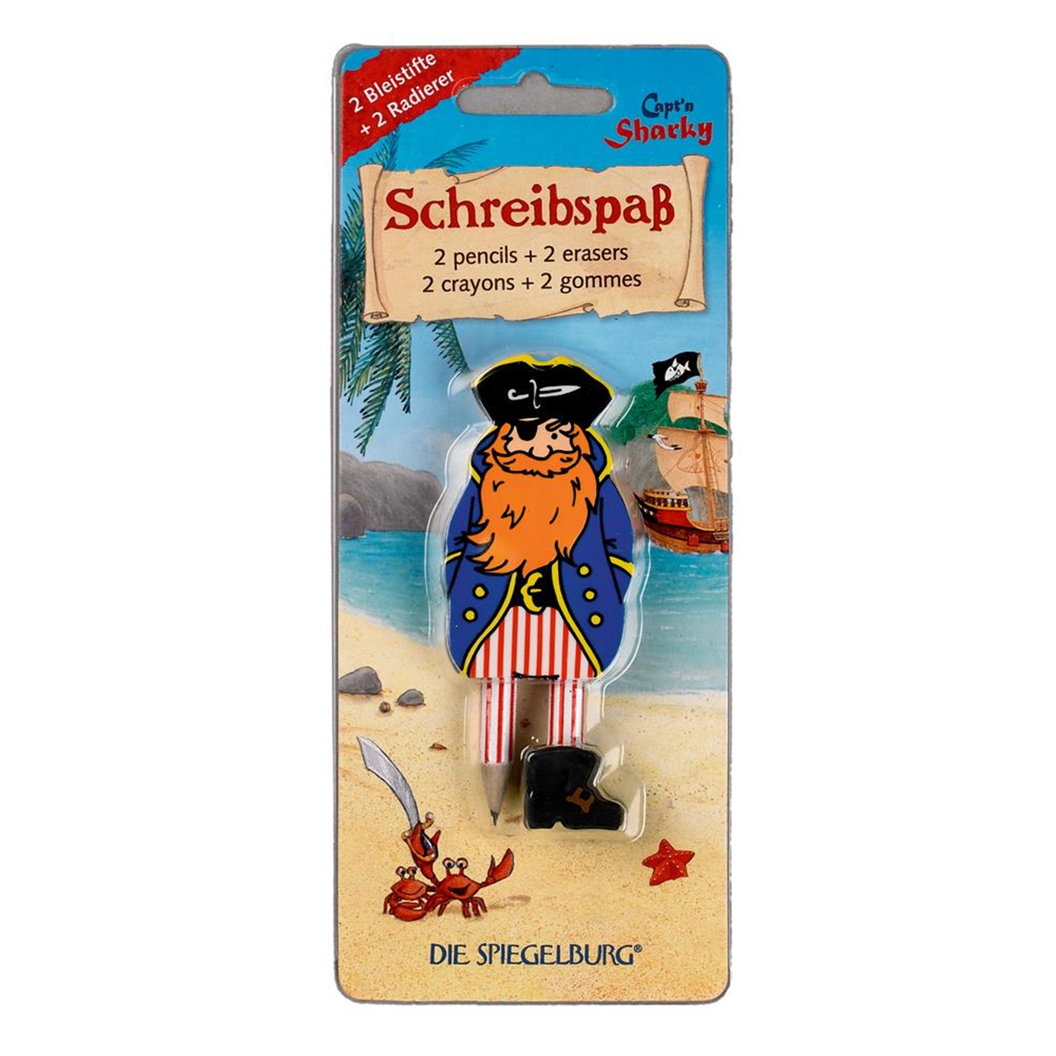 Coppenrath Verlag 11600 Schreibspaß Capt'n Sharky