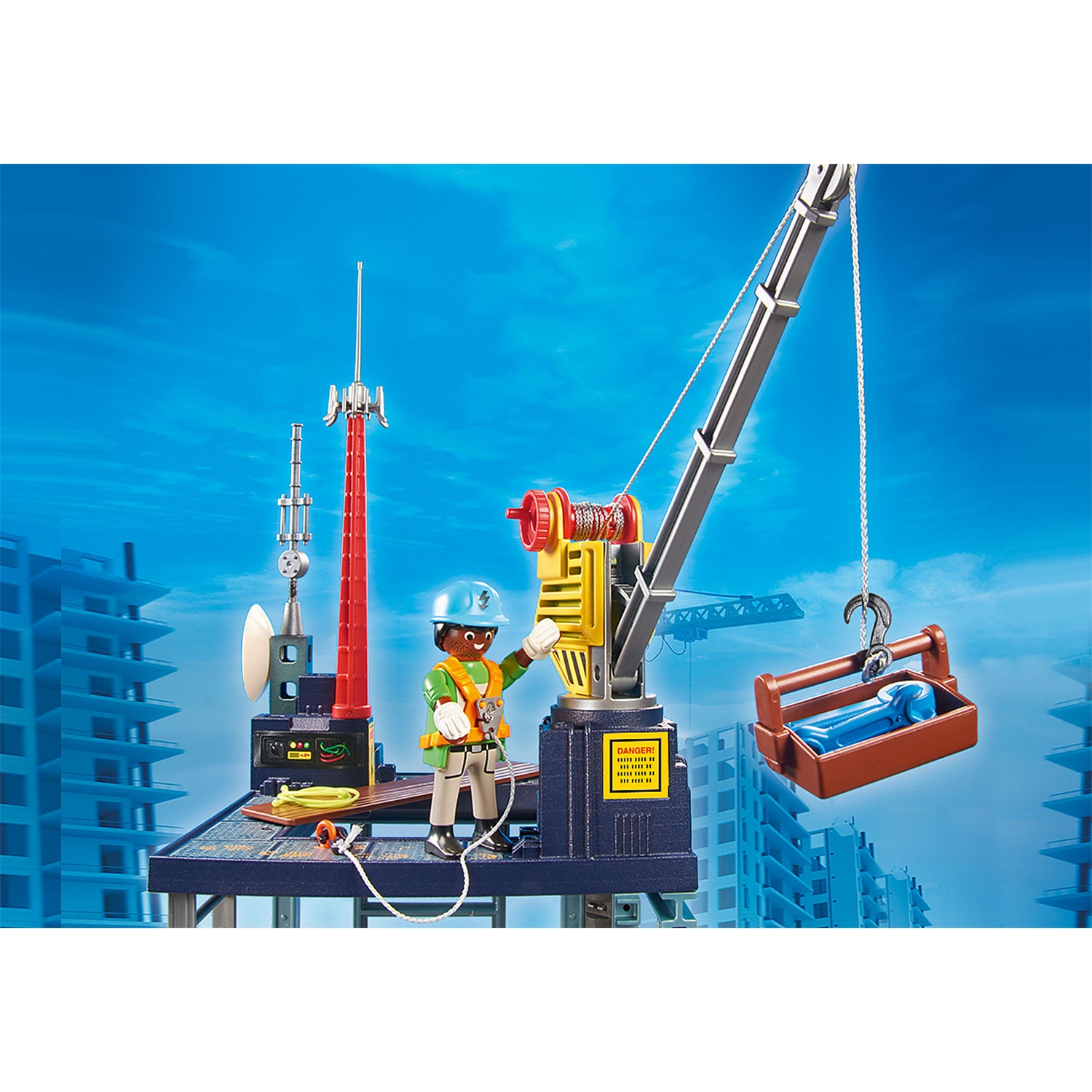 PLAYMOBIL 70816 City Action 70816 Starter Pack Baustelle mit