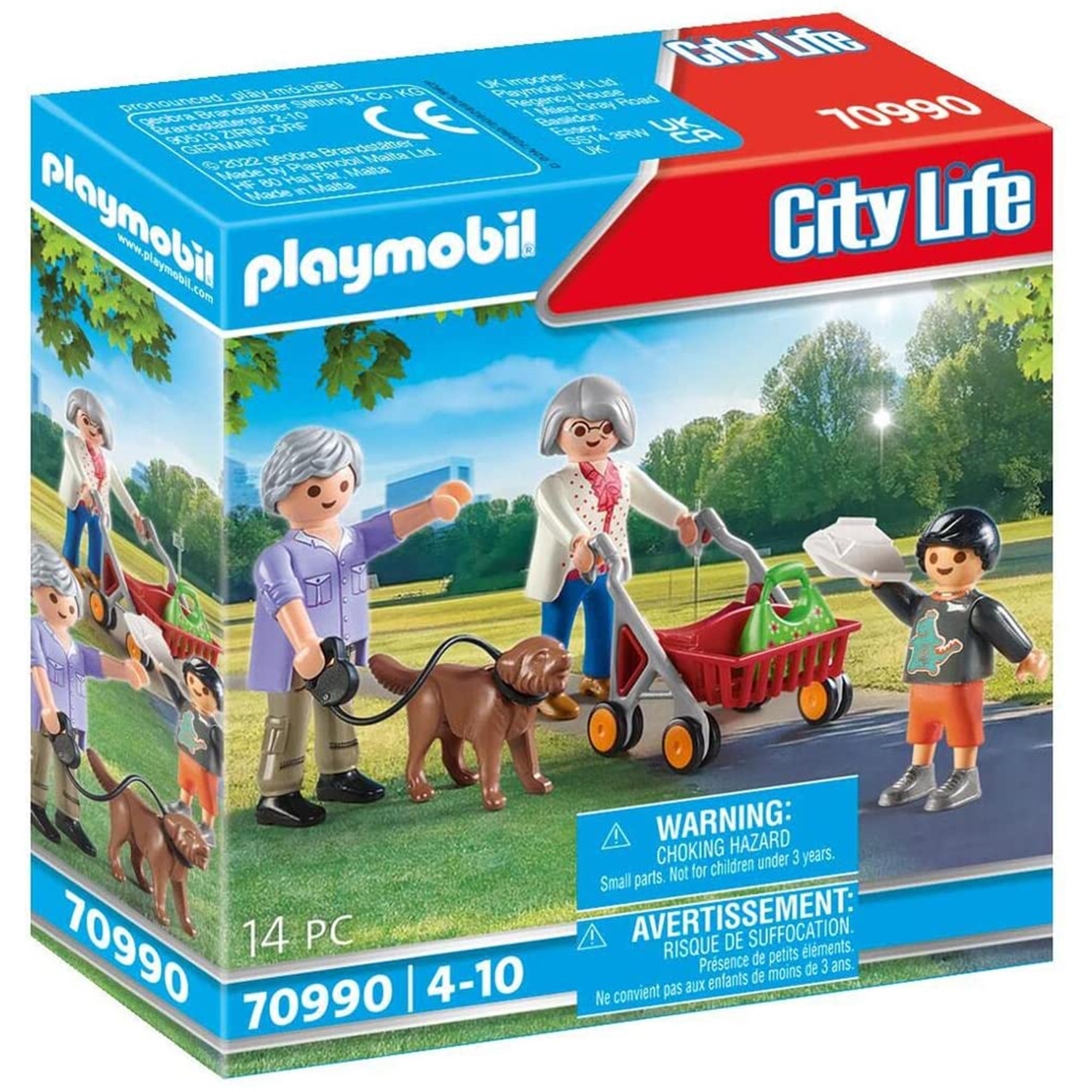 PLAYMOBIL 70990 Großeltern mit Enkel