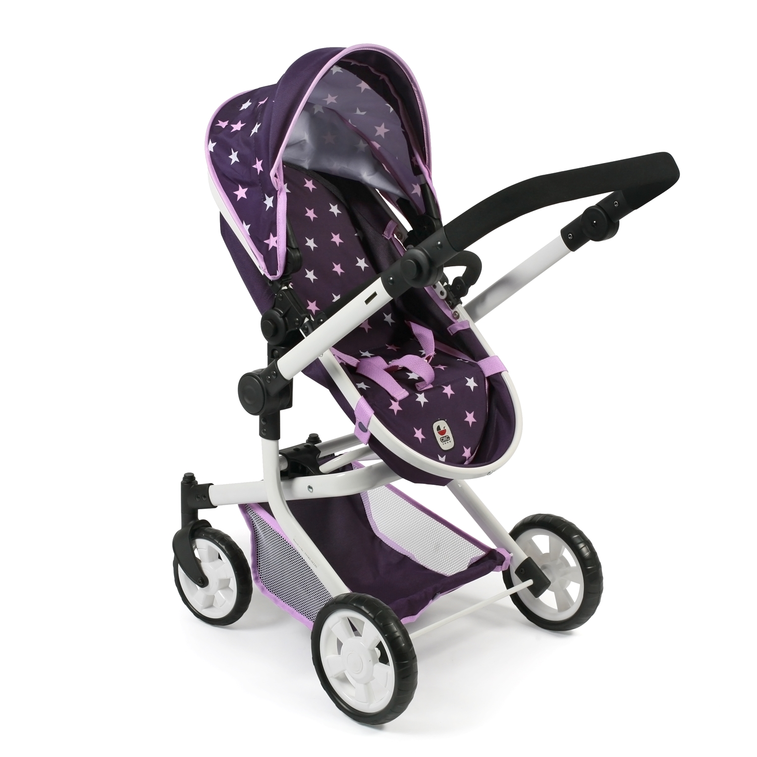 Bayer Chic 2000 595-71 Kombi-Puppenwagen Mika Star lila