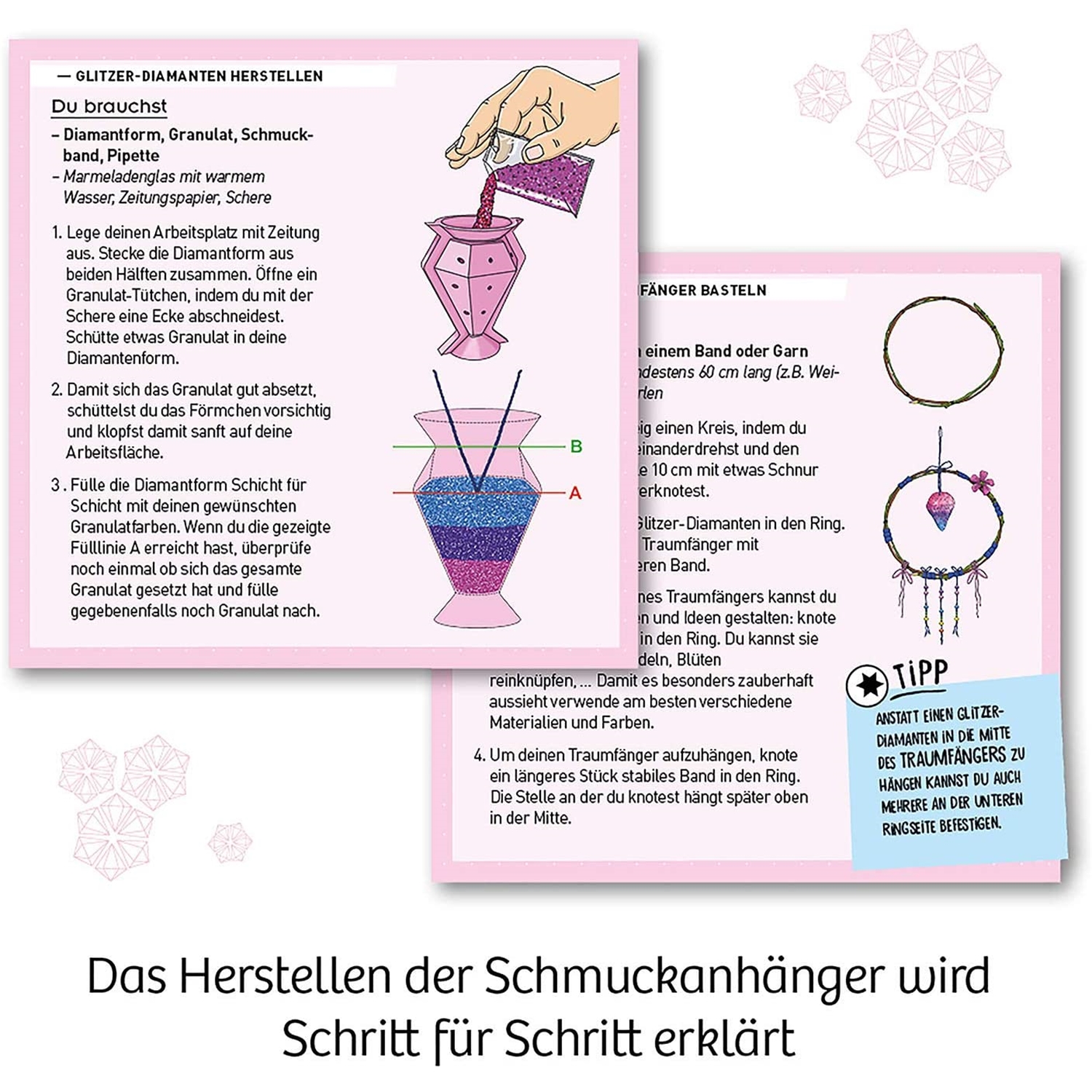 Kosmos 657758 Glitzer-Diamanten