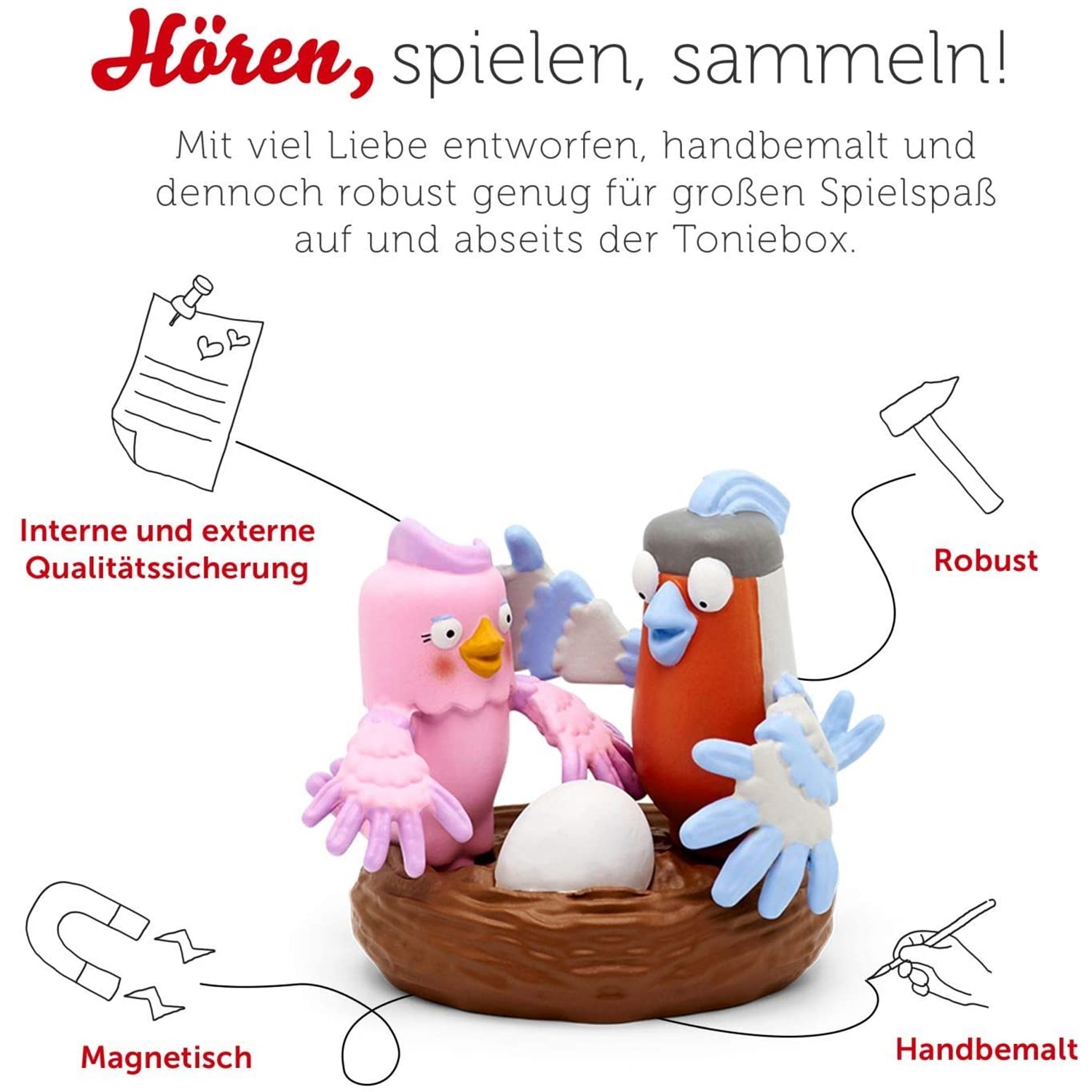 Tonies 10000240 Rolf Zuckowski Rolfs neue Vogelhochzeit