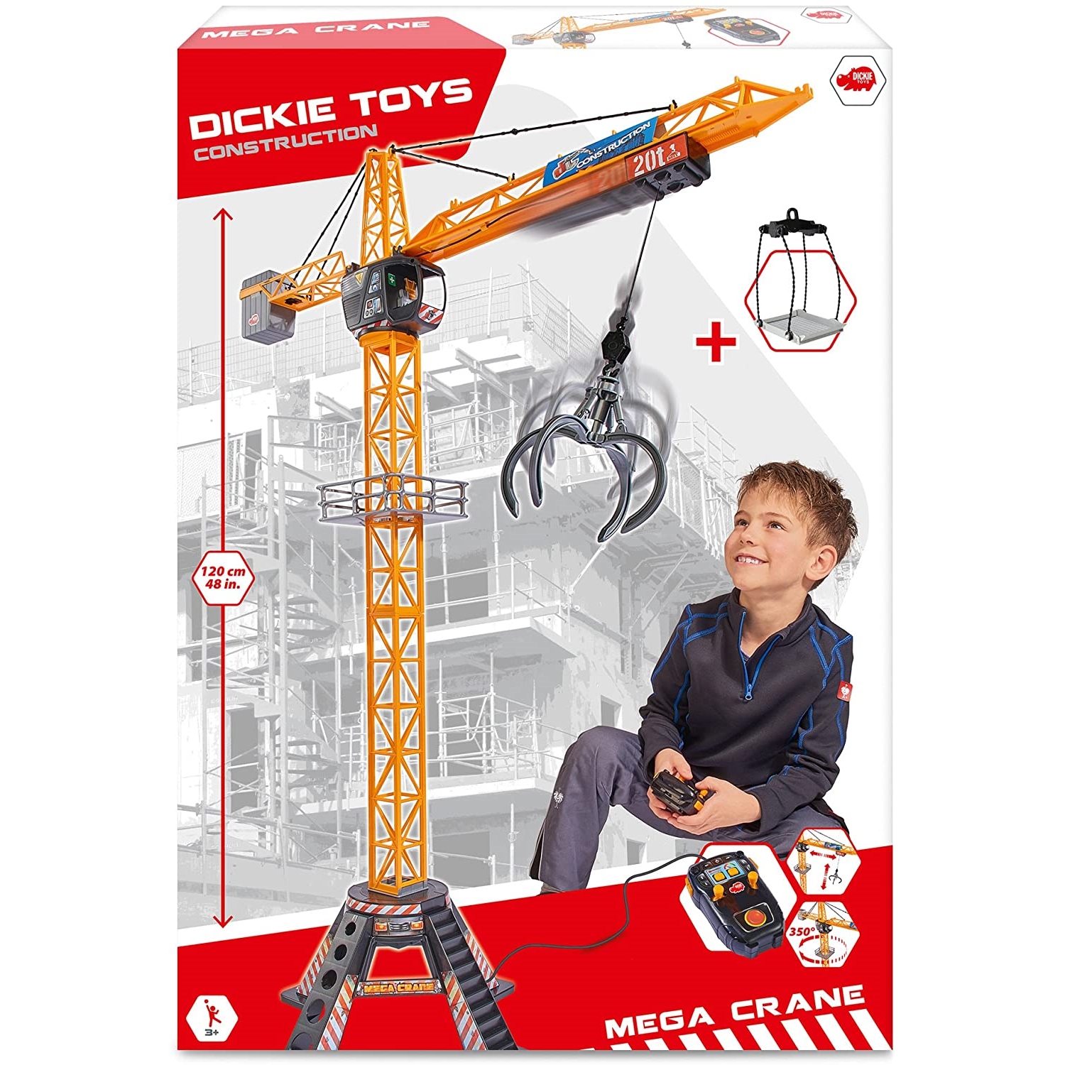 Dickie 203462412 Mega Crane