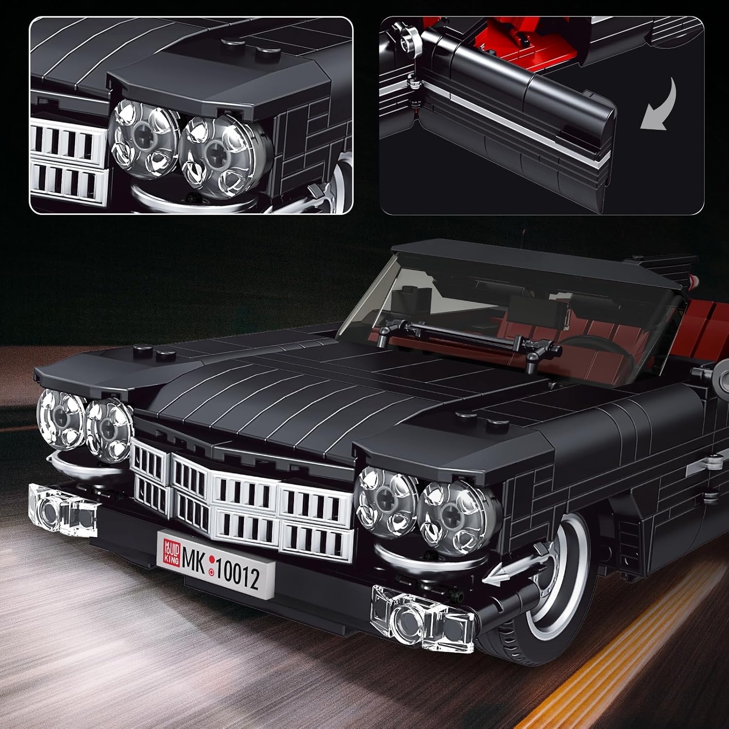 Mould King 10012 Oldtimer Cadi-Elrado