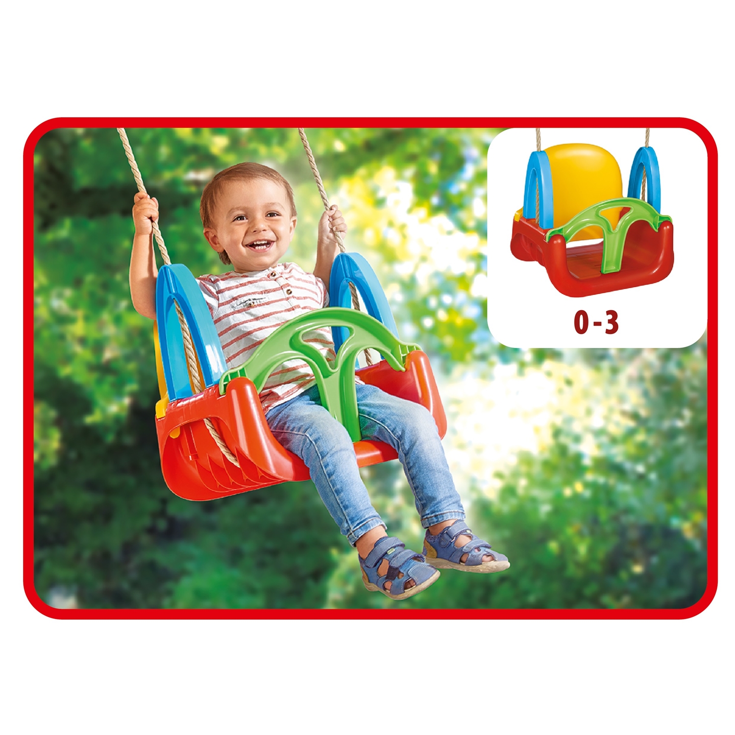 Simba Toys 107174109 3 in 1 Schaukel