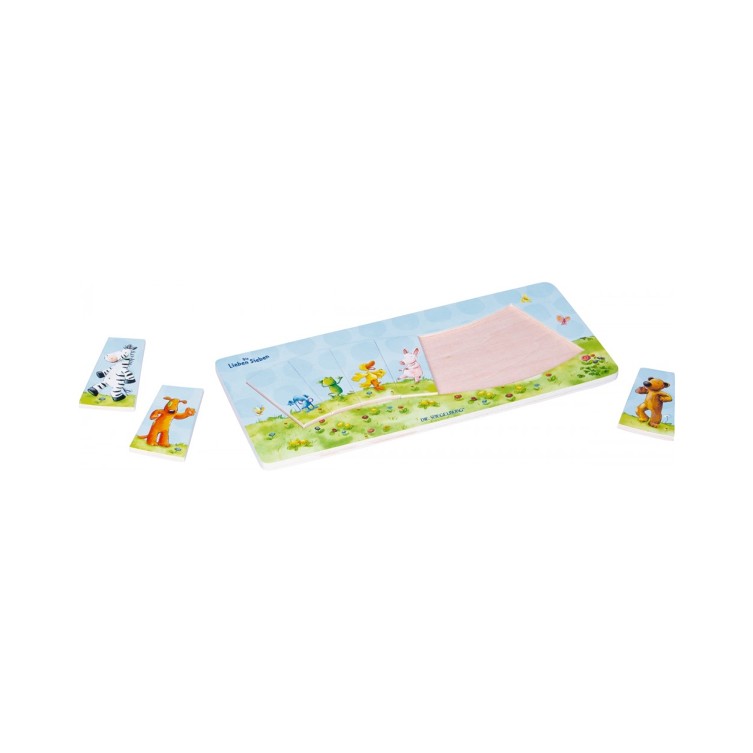 Coppenrath Verlag 16007 Holz Puzzle "Von klein nach groß" Die Lieben