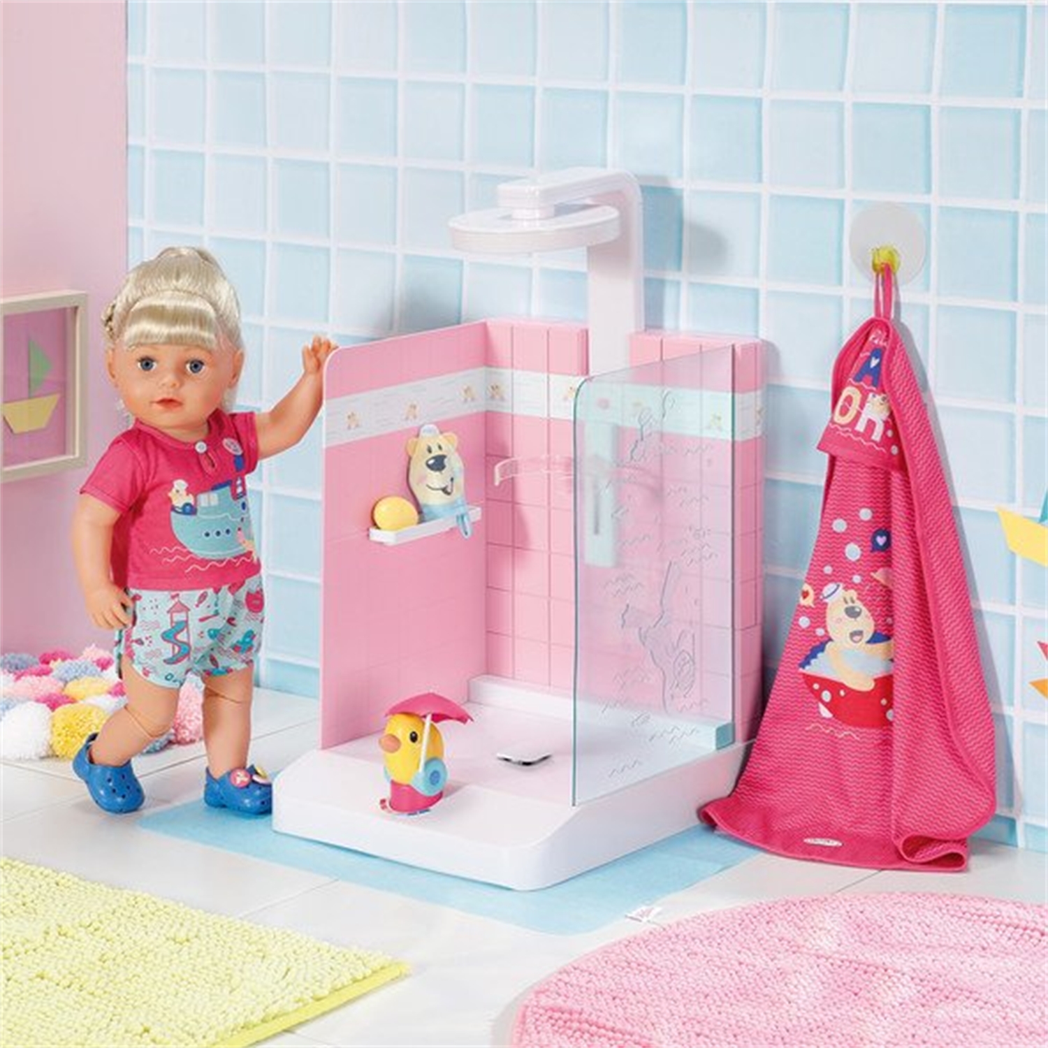 Zapf Creation 830604 BABY born Bath Walk in Shower