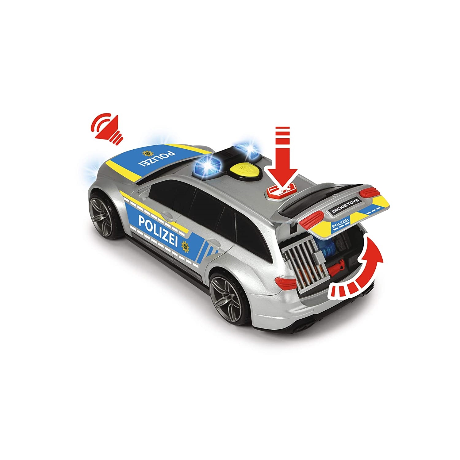Dickie 203716018 Mercedes Benz E43 AMG Police