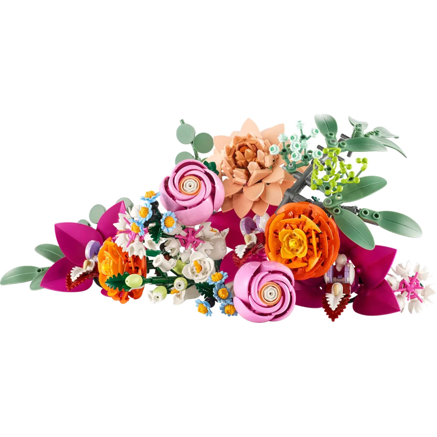 LEGO 10342 Schöner Rosafarbener Blumenstrauß
