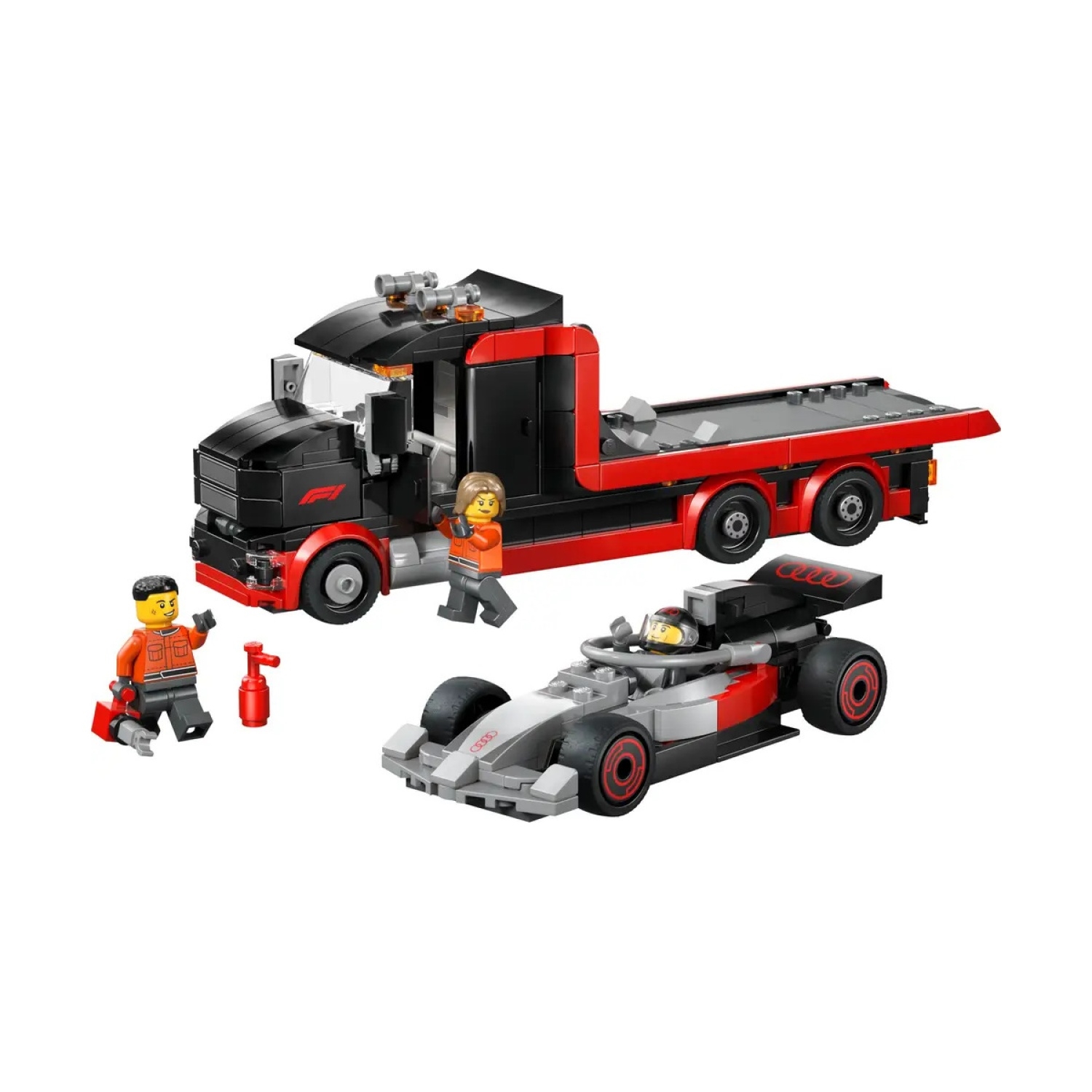 LEGO 60493 F1® Truck mit Audi F1® Rennw