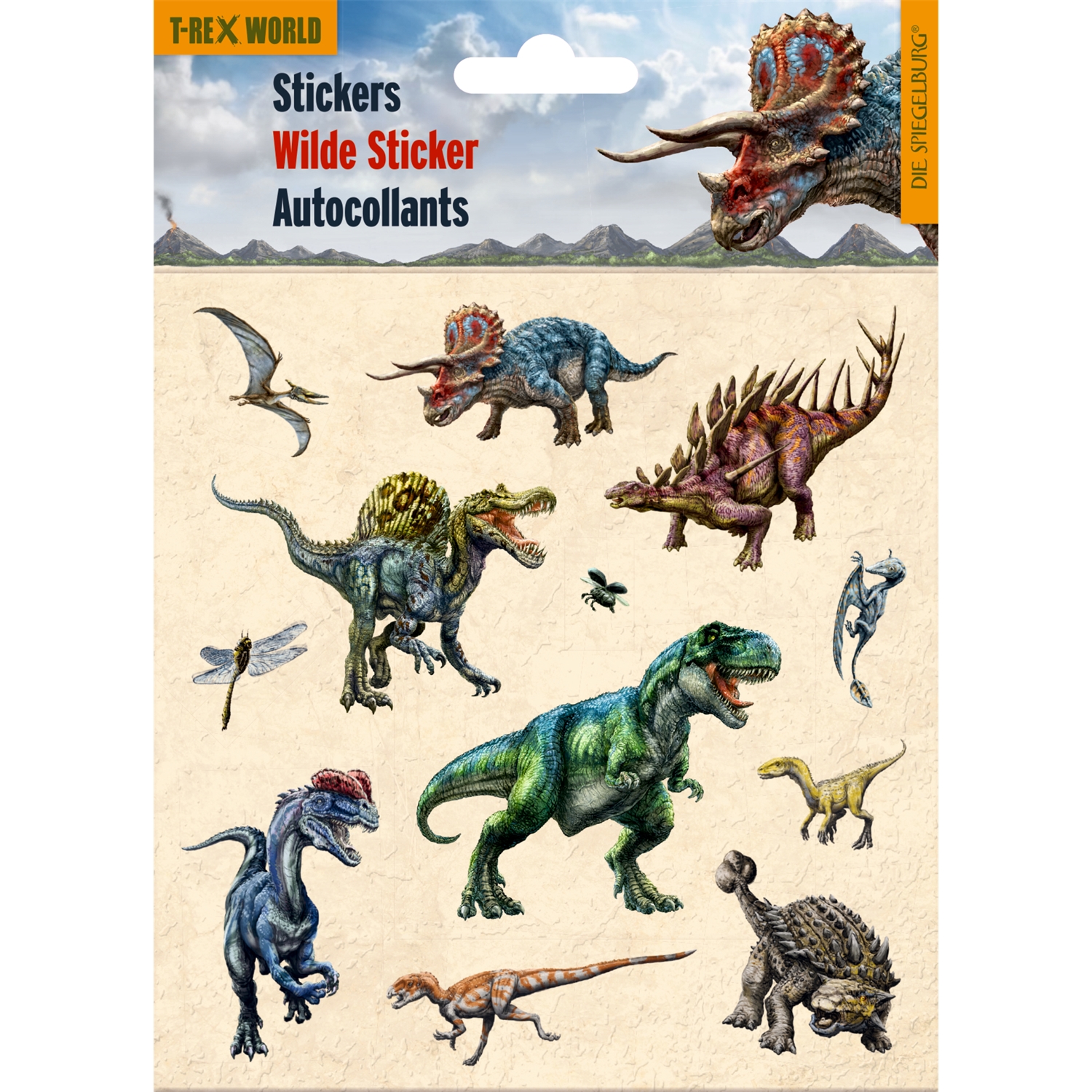 Coppenrath Verlag 16140 Sticker T-Rex World