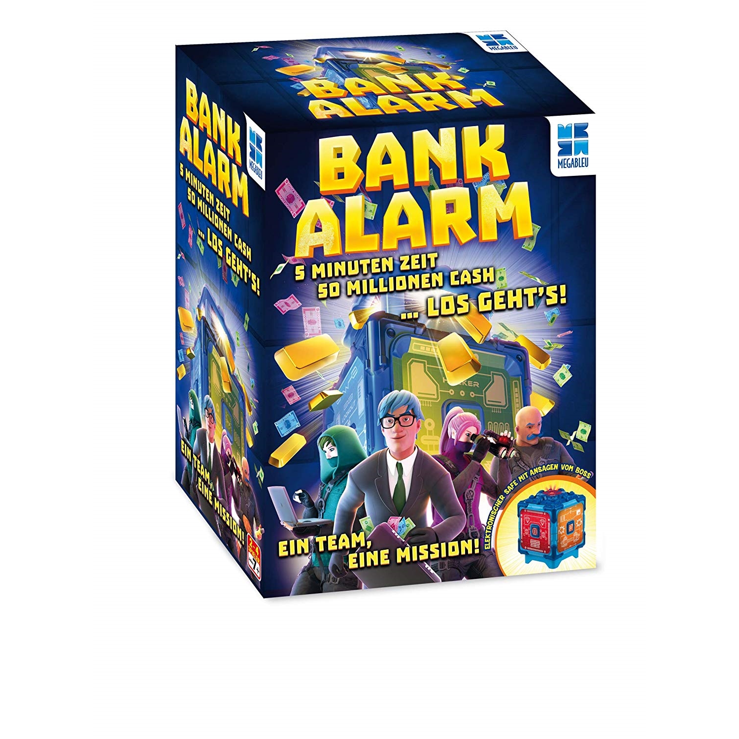 Hutter 678485 Bank Alarm elektronisches Kinderspiel