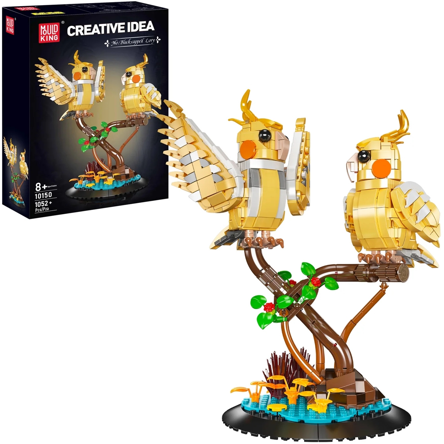 Mould King 10150 Nymphensittich