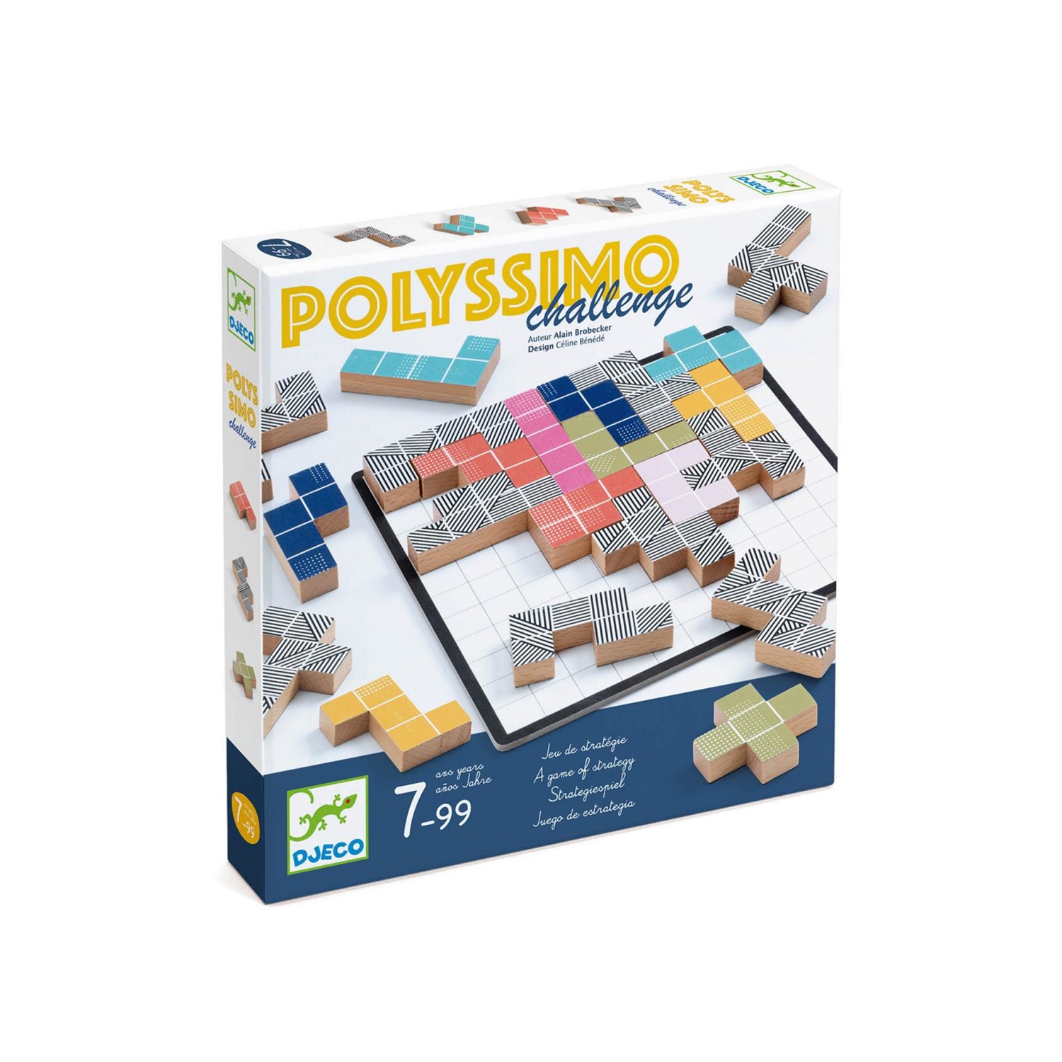 Djeco DJ08493 Spiele: Polyssimo challenge