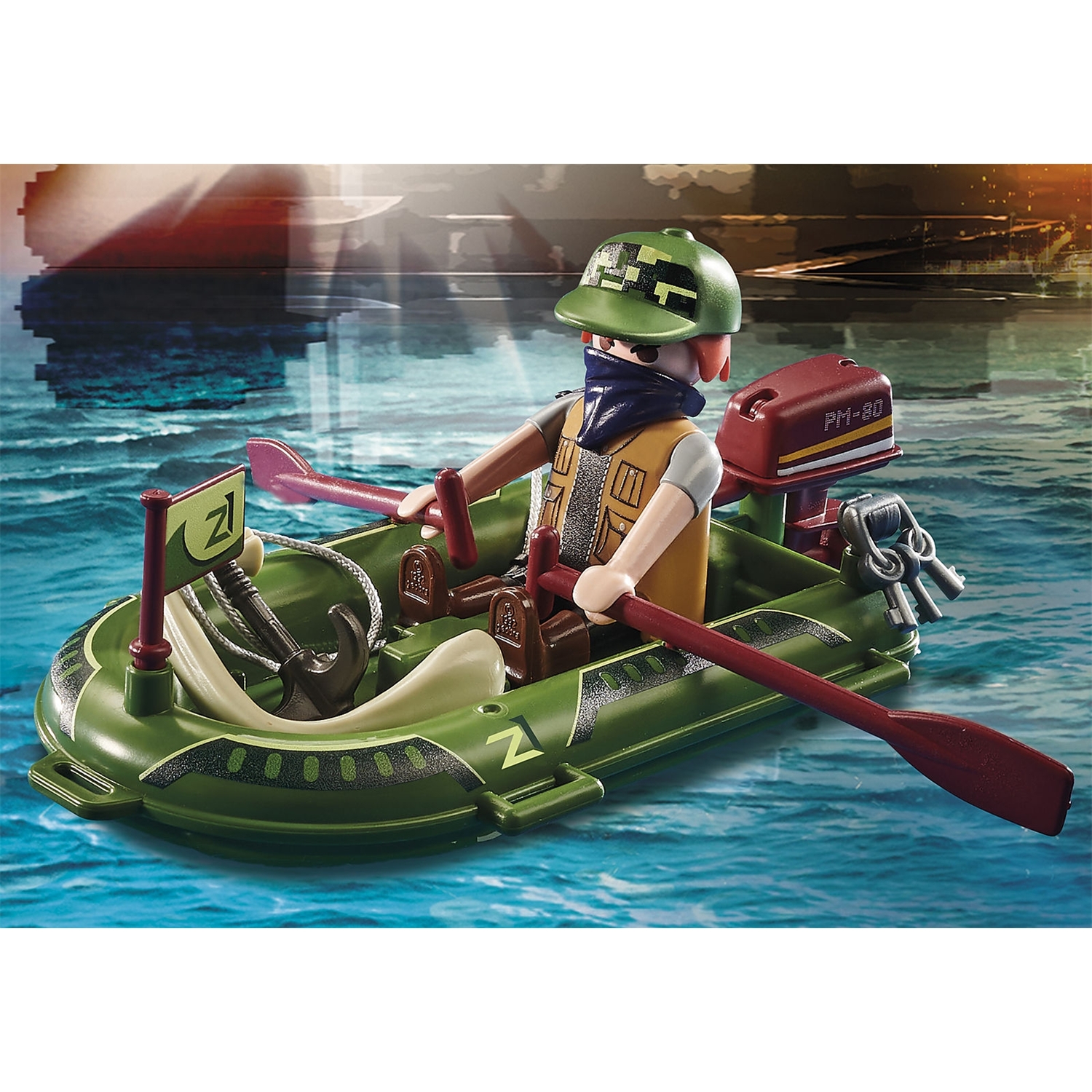 PLAYMOBIL 70779 City Action Polizei-Wasserflugzeug:
