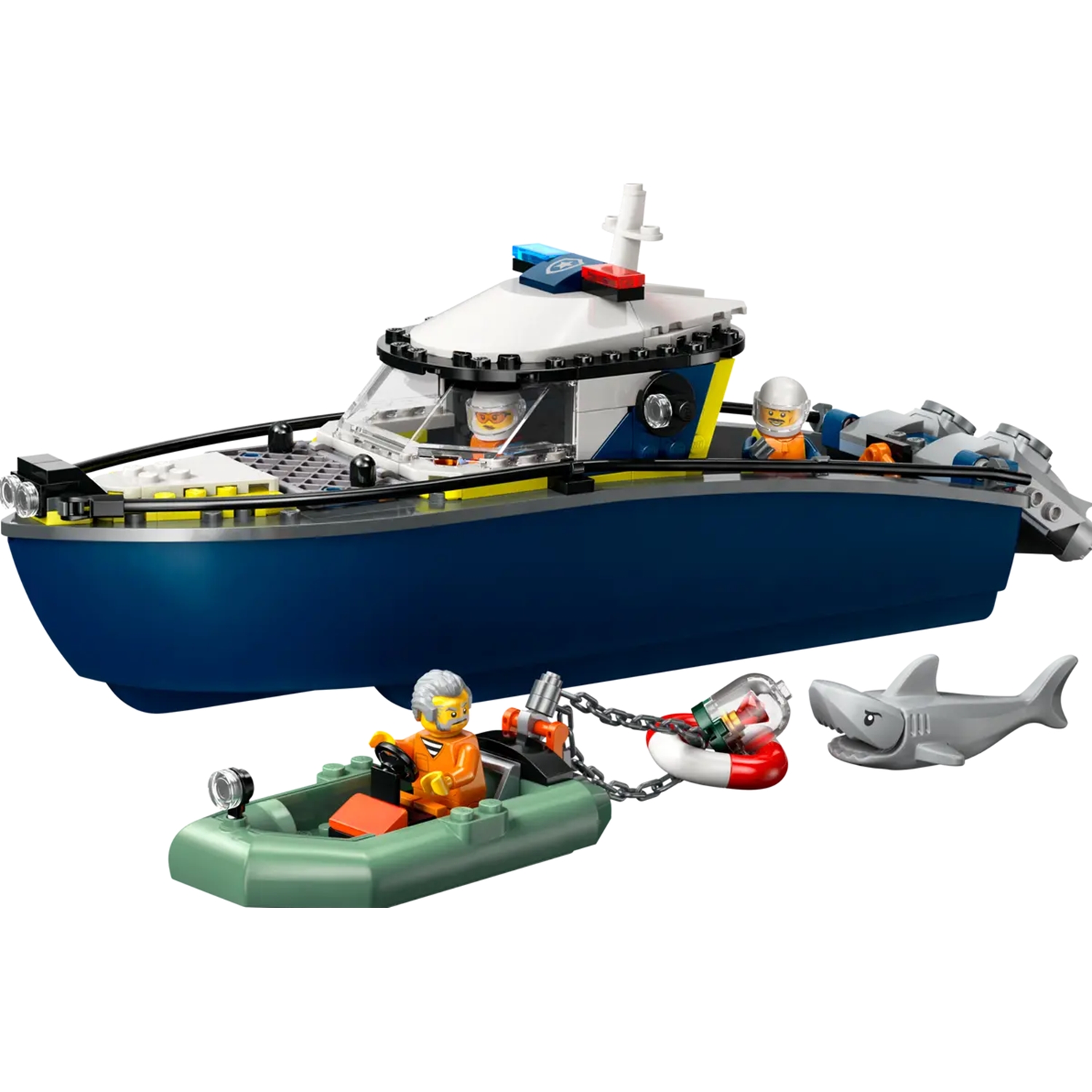 LEGO 60456 City Verfolgungsjagd im Polizeiboot