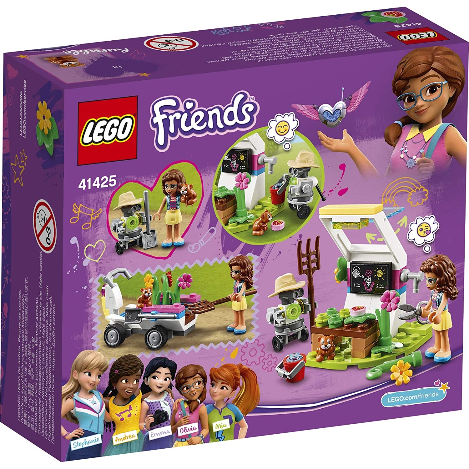 LEGO 41425 Friends Olivias Blumengarten