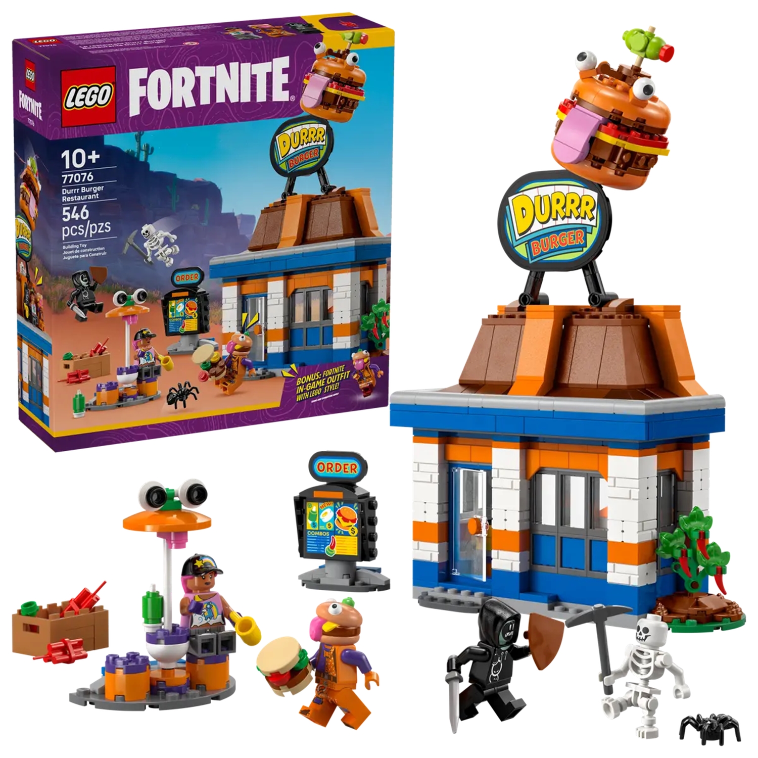 LEGO 77076 Fortnite Durrr Burger Restaurant