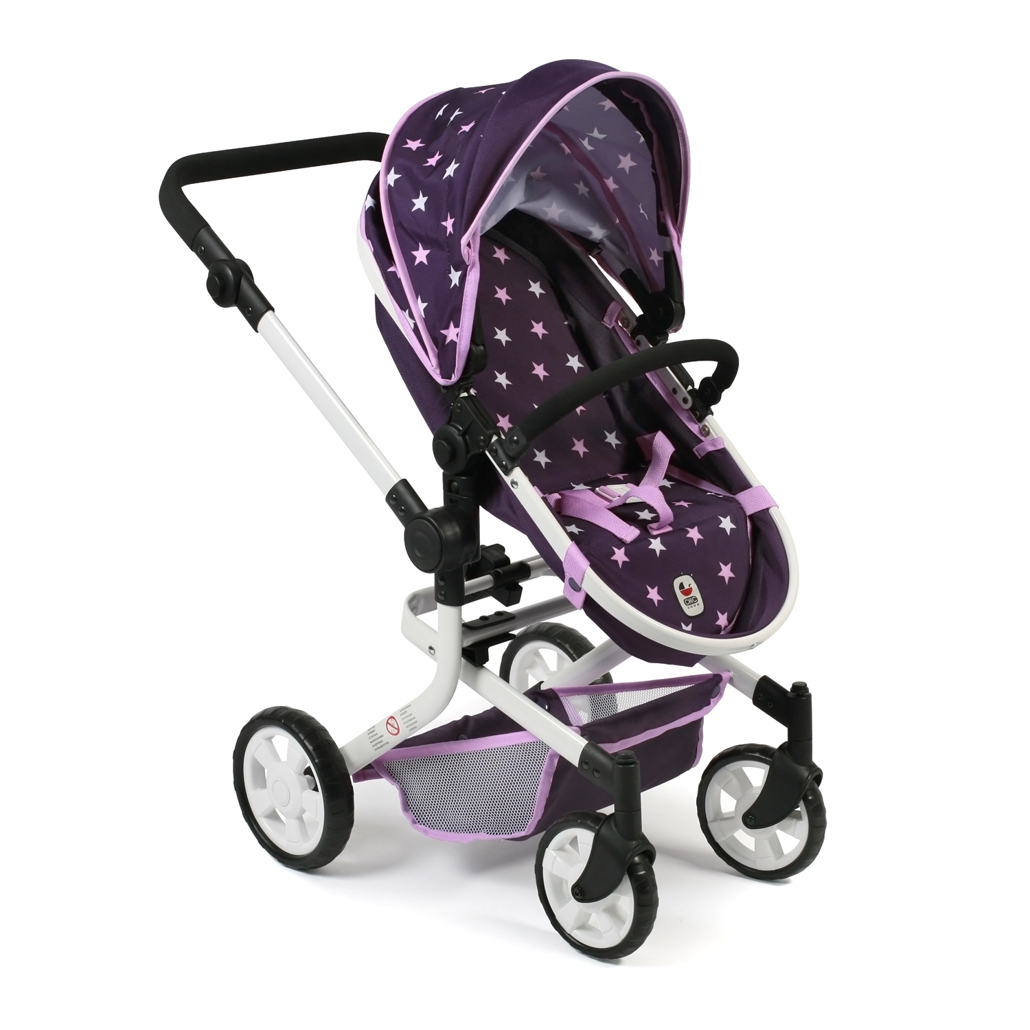 Bayer Chic 2000 595-71 Kombi-Puppenwagen Mika Star lila