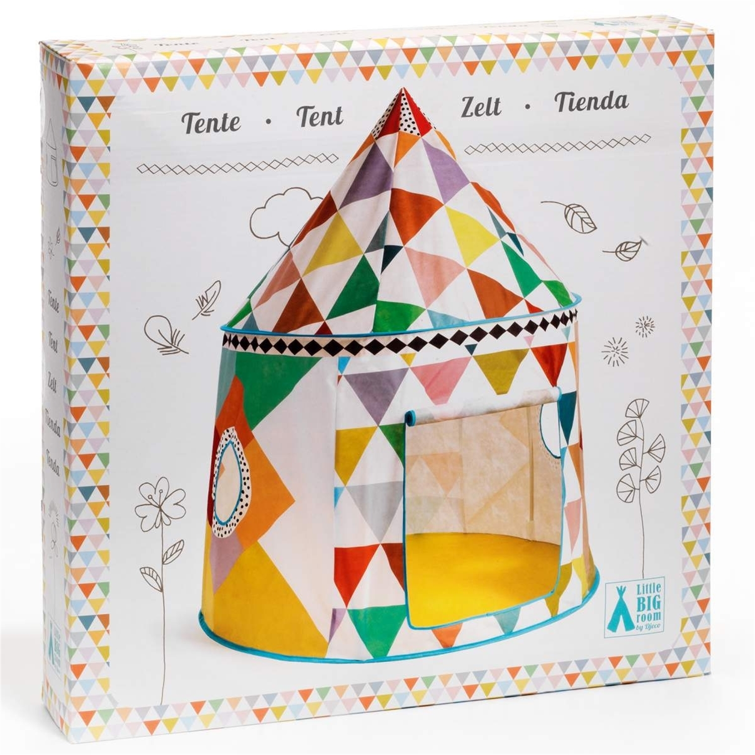 Djeco DD04490 Zelt: Tinous Zelt