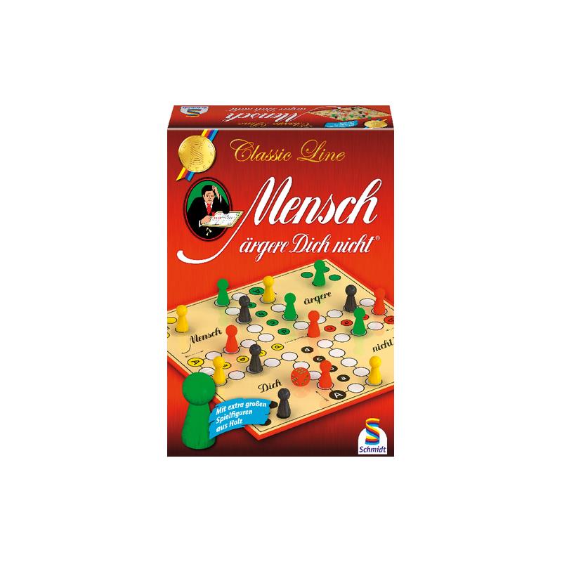 Schmidt Spiele 49085 Classic Line Mensch ärgere Dich nicht