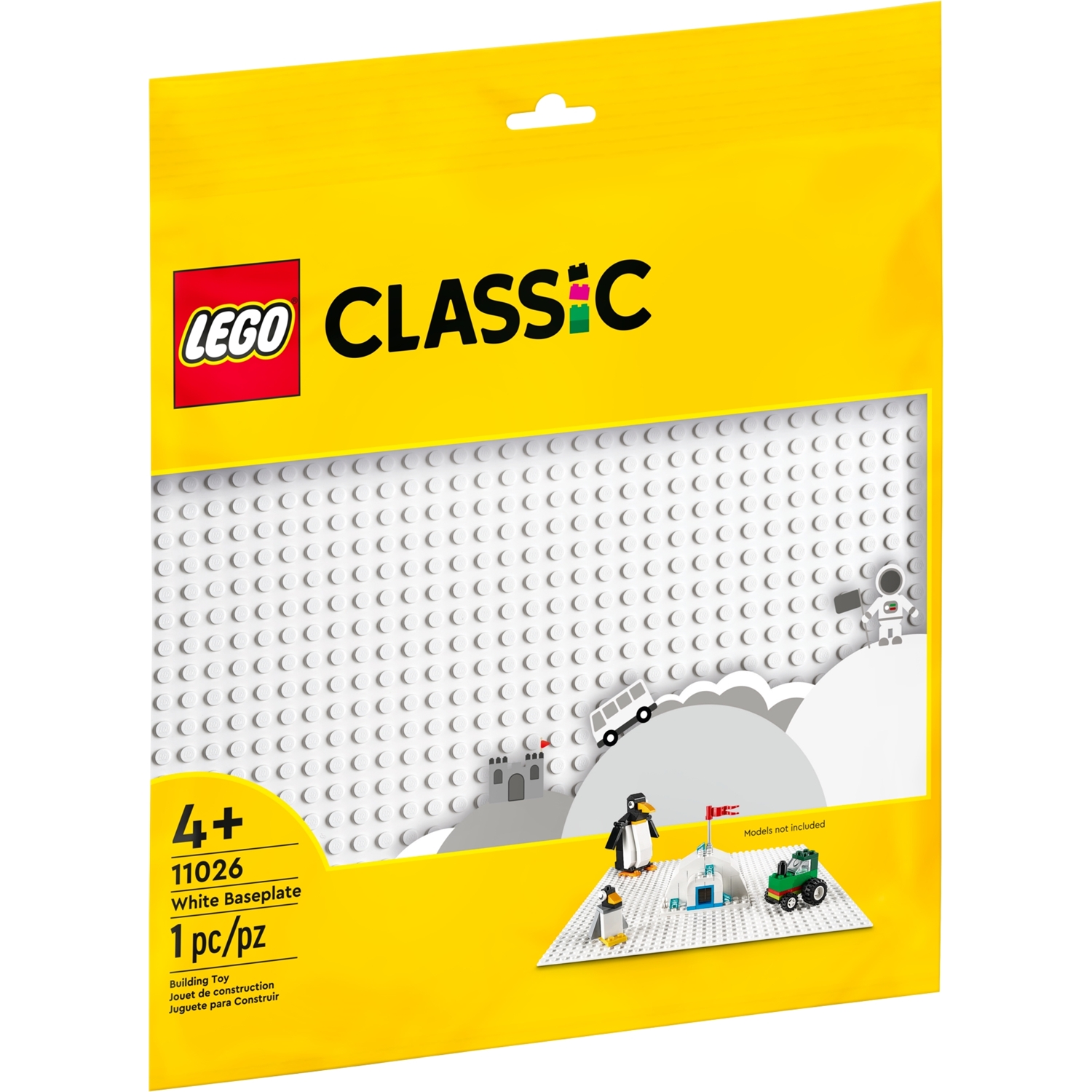 LEGO 11026 Classic Weiße Bauplatte