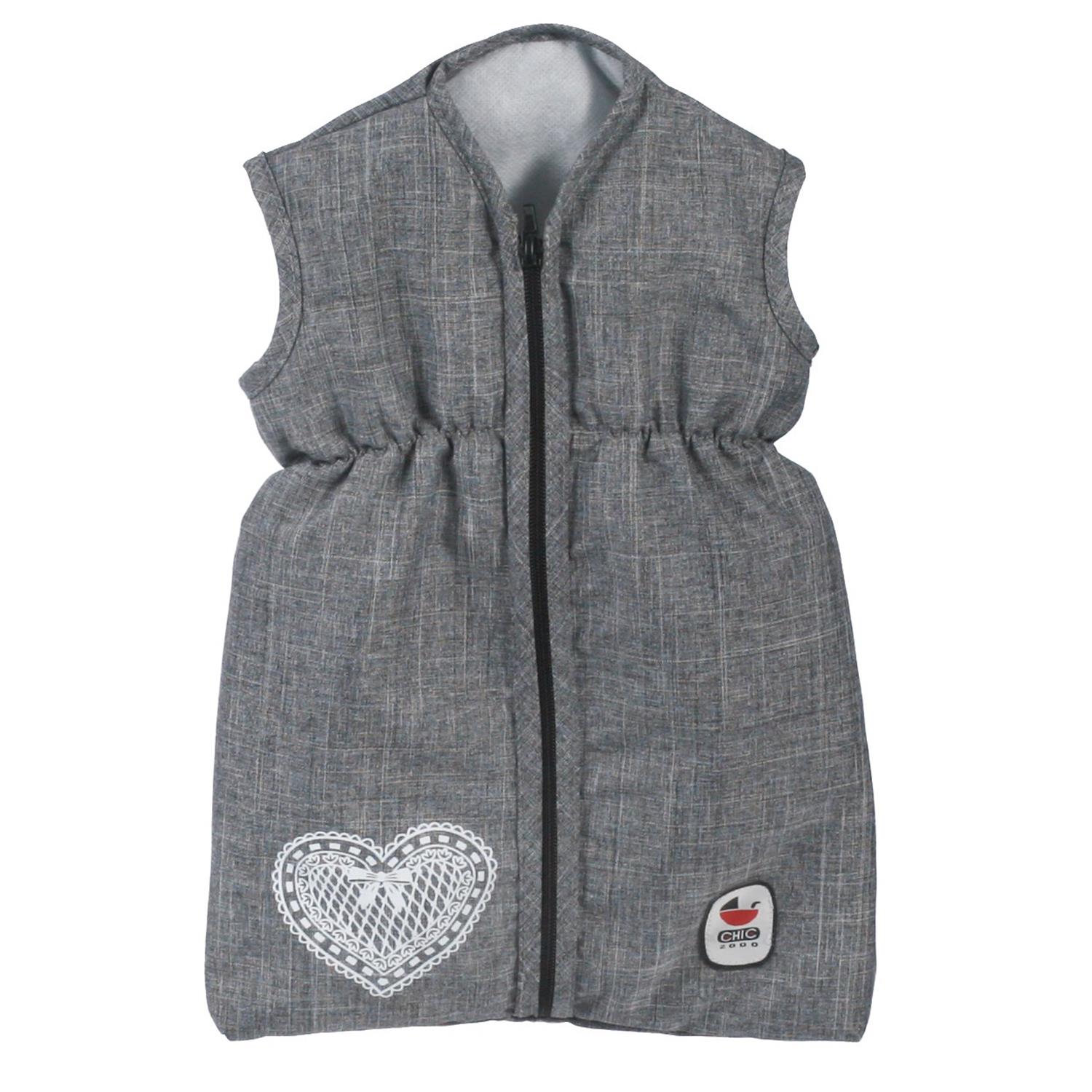 Bayer Chic 2000 792-76 Puppen-Schlafsack, Jeans Grey