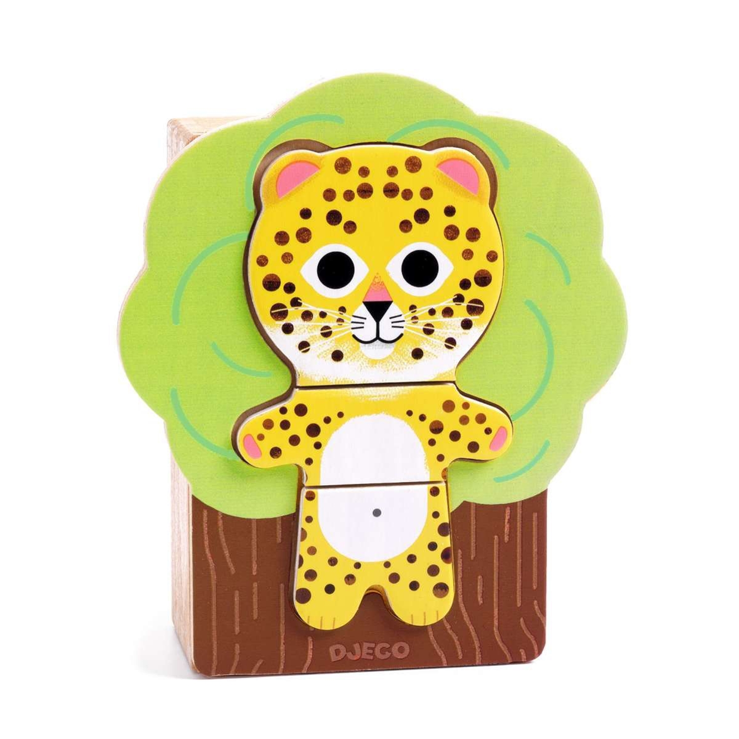 Djeco DJ01626 Holzpuzzle: Arbramix