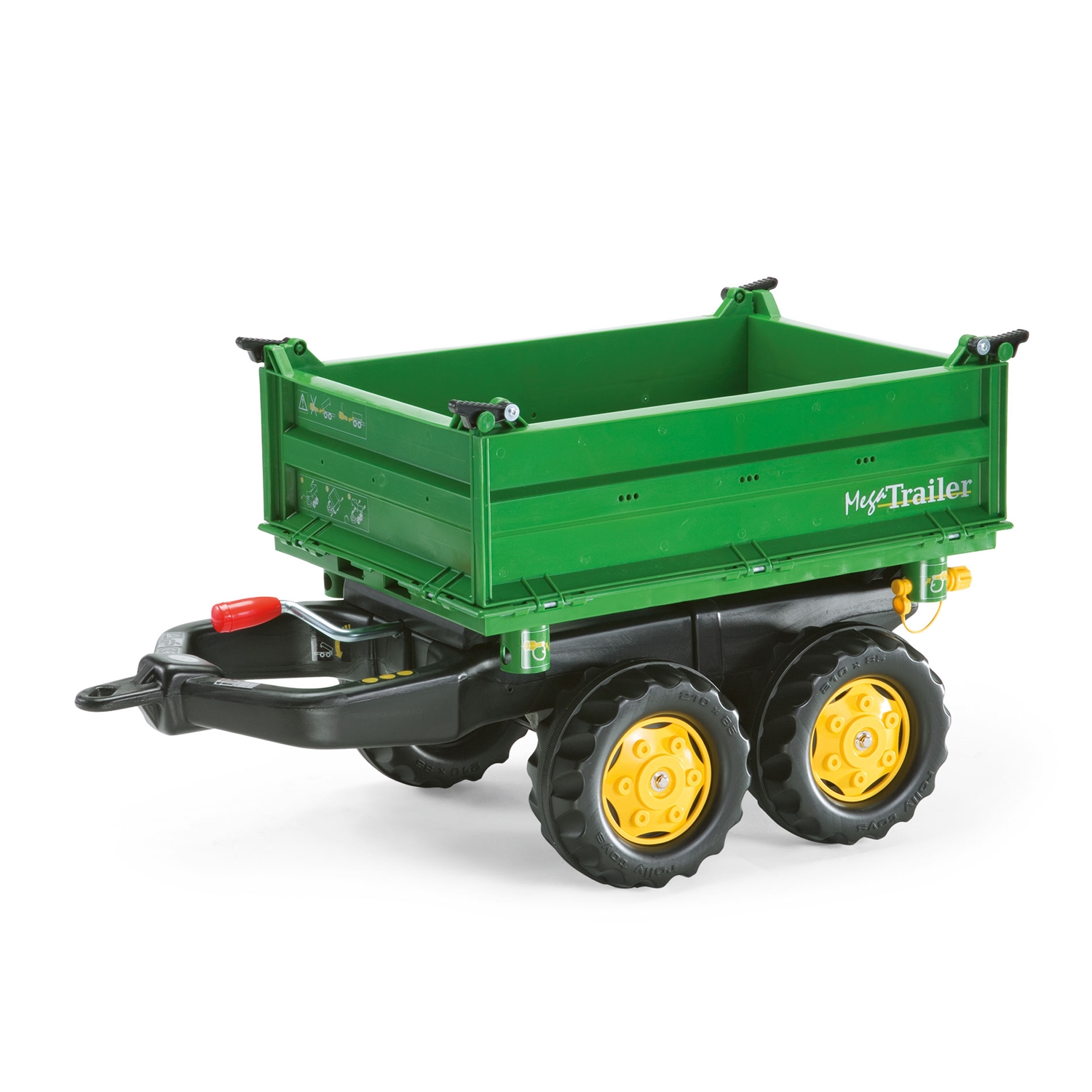 Rolly Toys 122004 rolly Mega Trailer, John Deere grün
